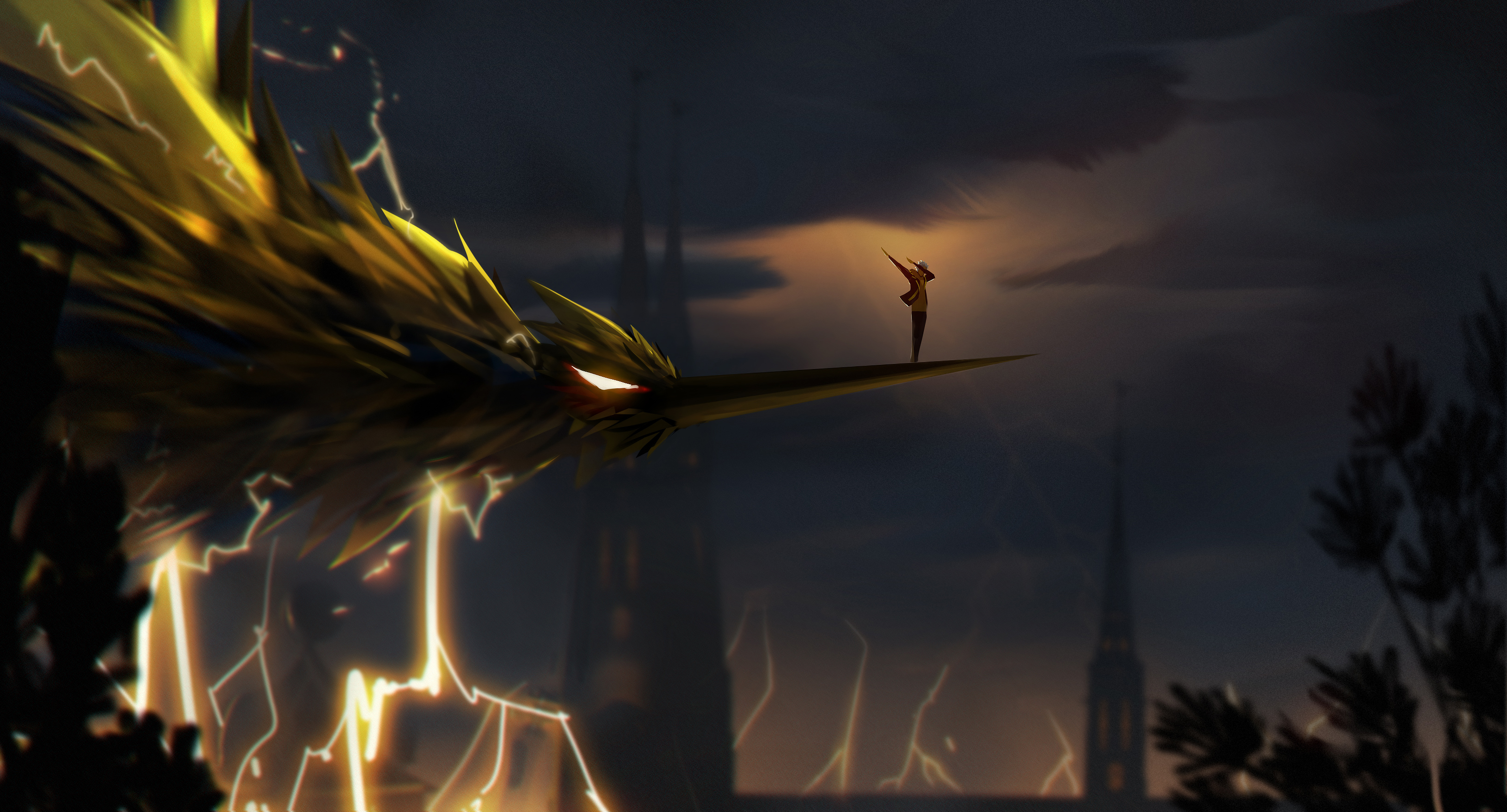 Zapdos (Pokémon) HD Wallpaper and Background
