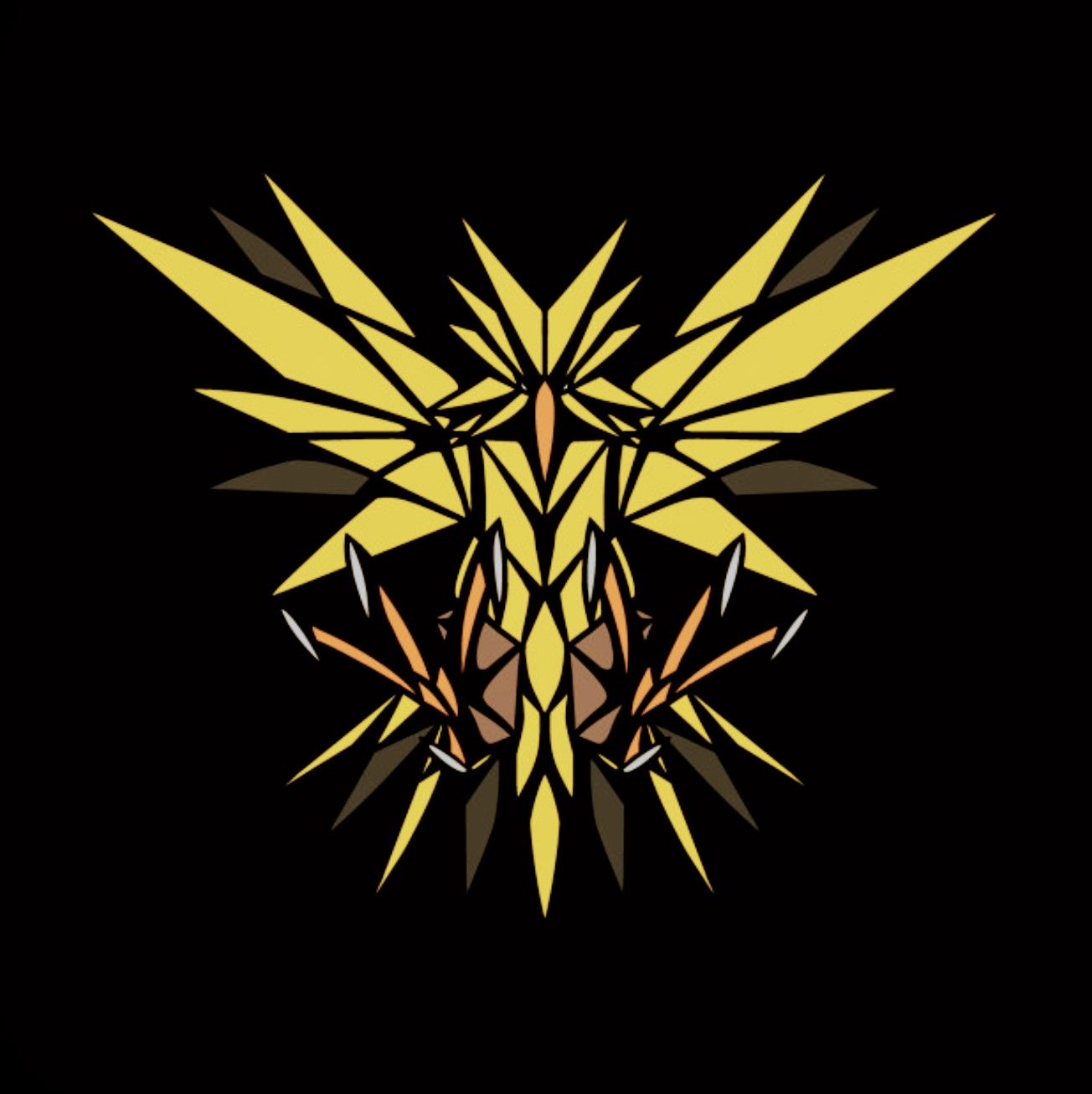 Zapdos, Pokemon. Zapdos pokemon, Pixel art, Pokemon