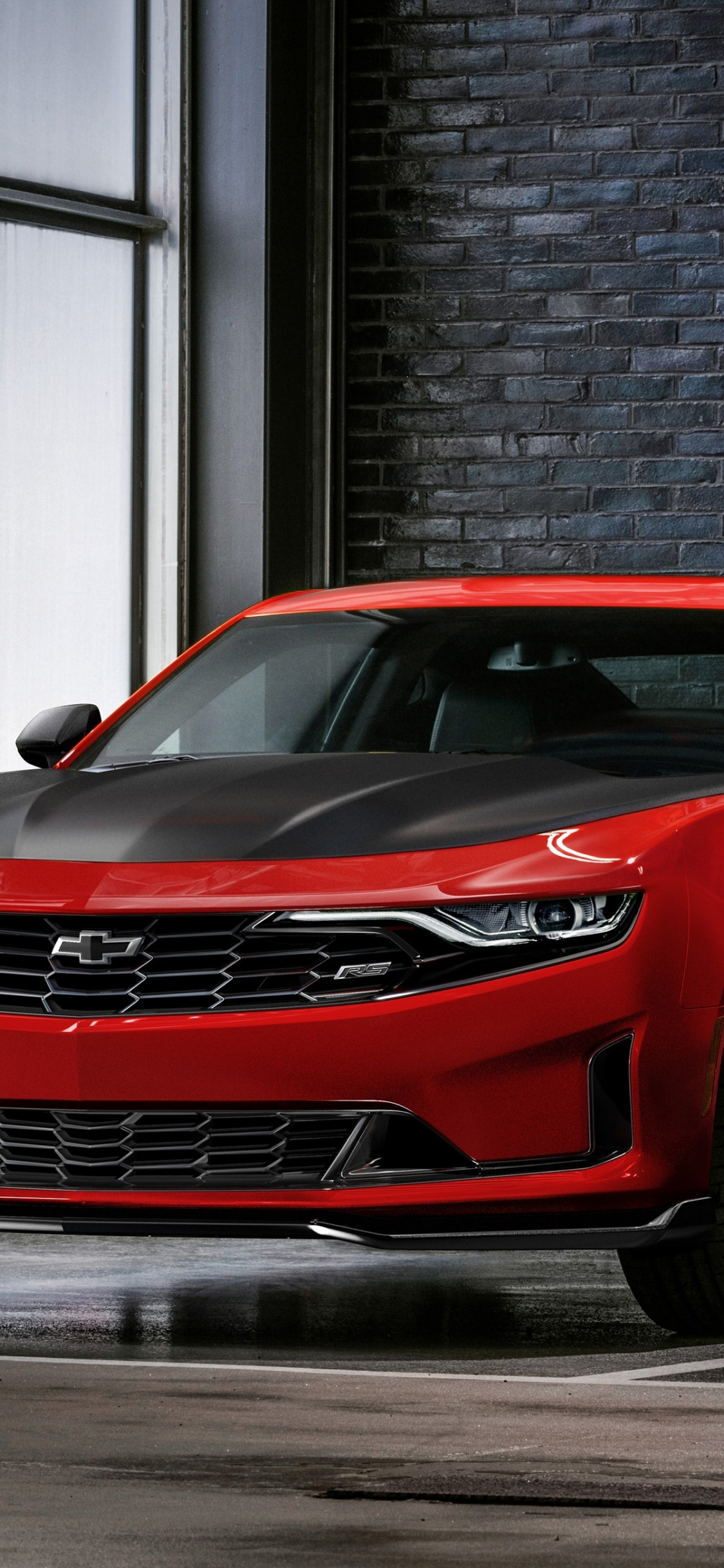 Chevrolet Camaro Rs 1le, Red Car, 2018, Wallpaper Camaro 2019