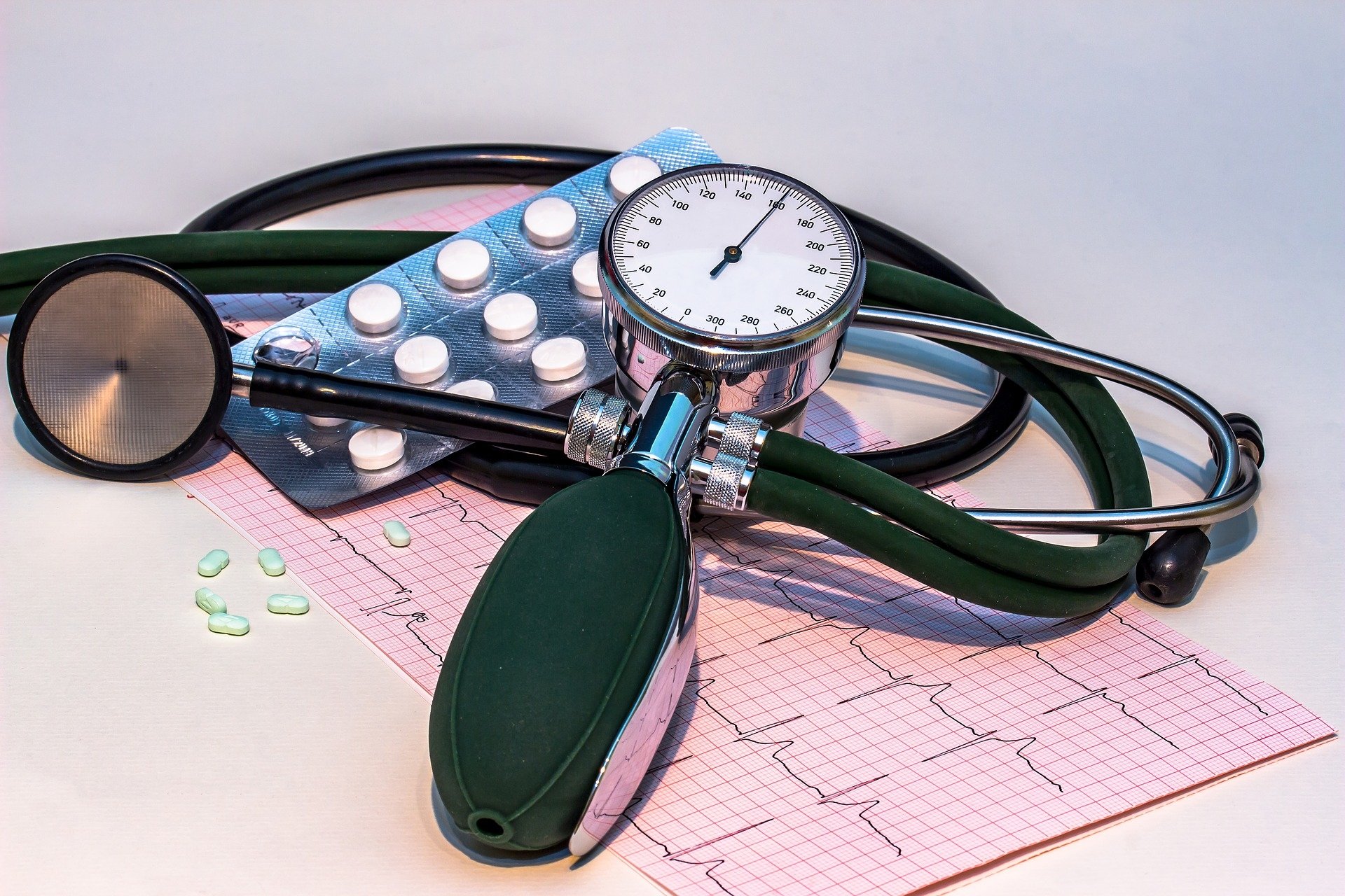 Blood pressure monitor and Stethoscope