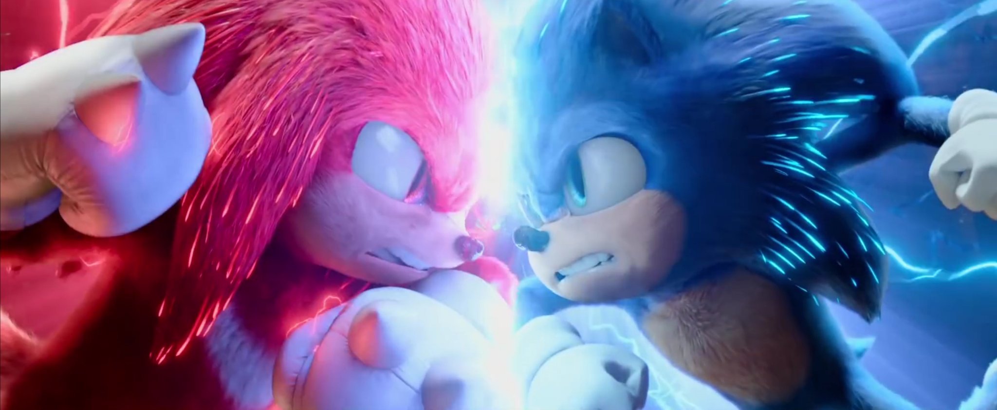 Sonic The Hedgehog 2 Movie Knuckles Vs Sonic 4k Hd Wa - vrogue.co