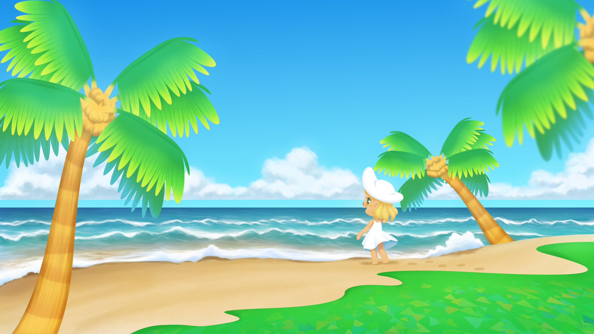 Animal Crossing Summer Wallpapers Wallpaper Cave