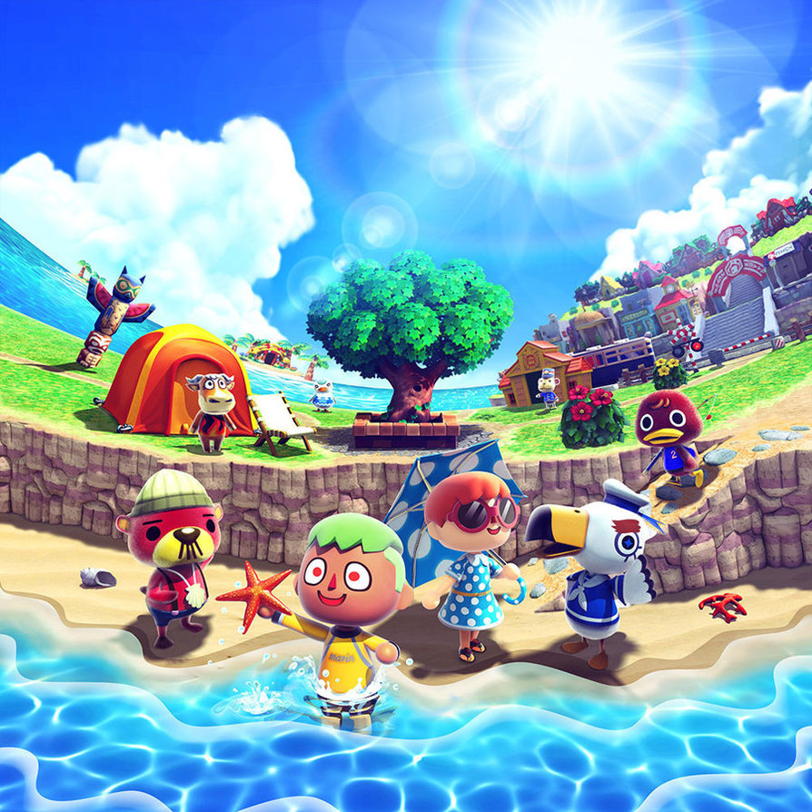 Free download Animal Crossing New Leaf SummerEstate by Kharthoffen [894x894] for your Desktop, Mobile & Tablet. Explore Summer Animal Wallpaper. Animal Wallpaper, Animal Wallpaper for Computer, Animals Wallpaper for Desktop