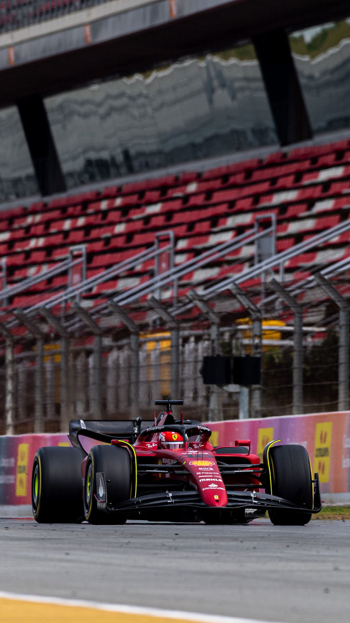 Scuderia Ferrari asked for #F1Testing wallpaper And we deliver, #Tifosi