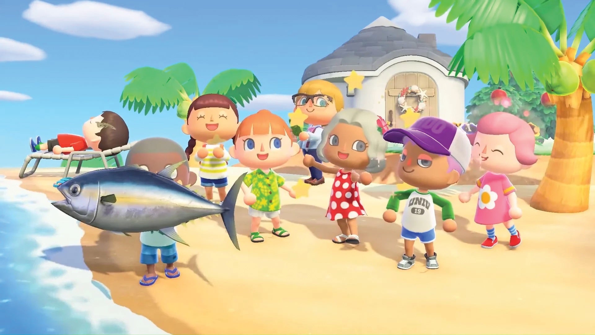 Animal Crossing: New Horizons Summer update introduces diving, new characters and other cool features
