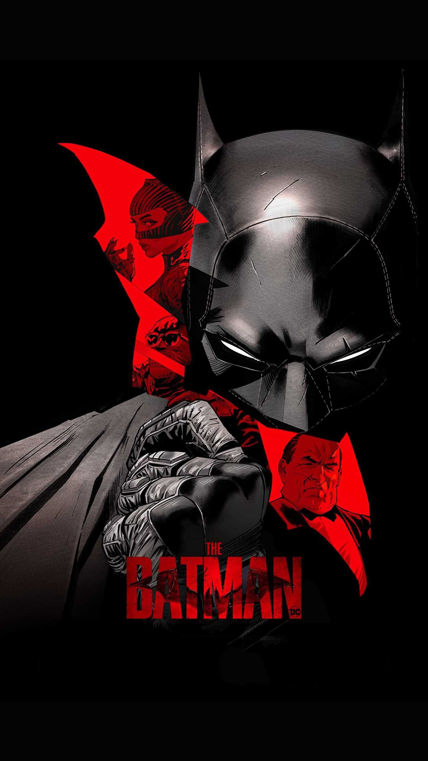 The Batman 2022 Logo 4K Wallpaper iPhone HD Phone #8631f