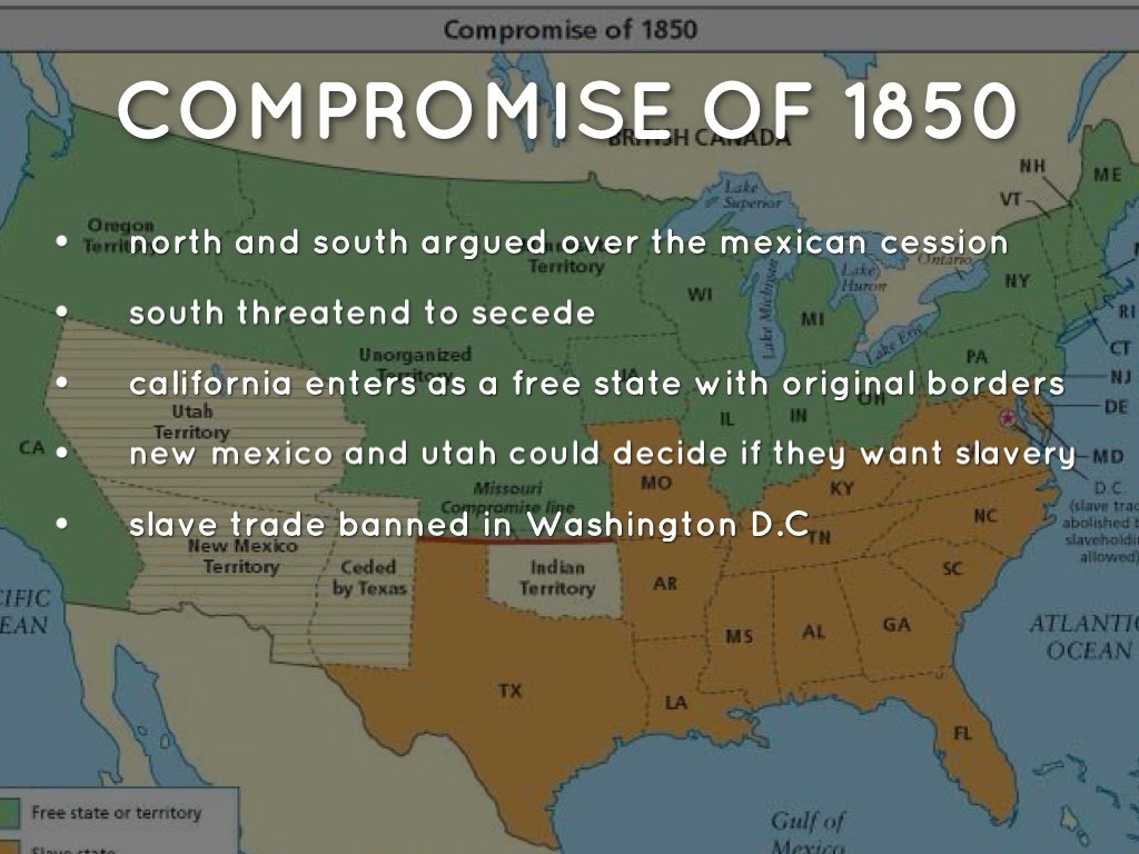 Compromise of 1850 Antebellum Period