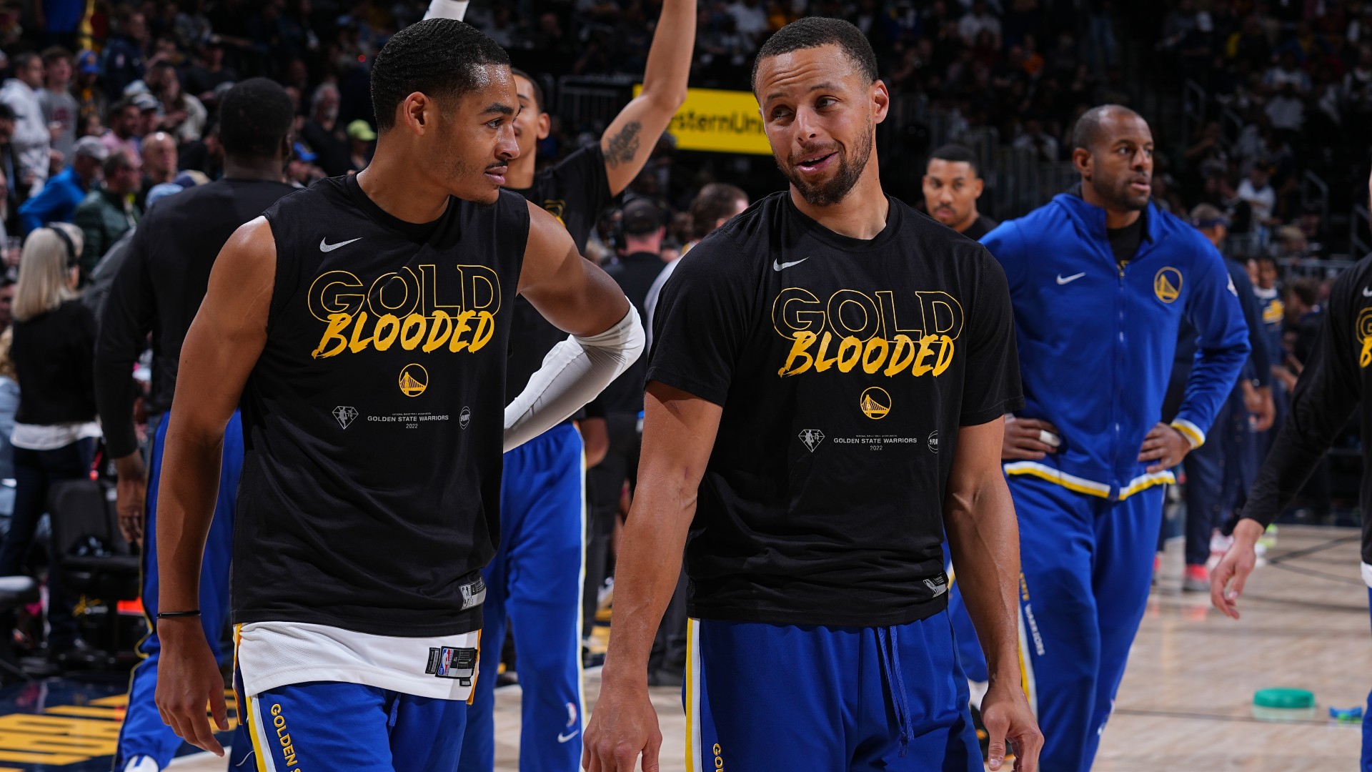 What does 'Gold Blooded' mean? Warriors bring new shirts, slogan to 2022 NBA Playoffs