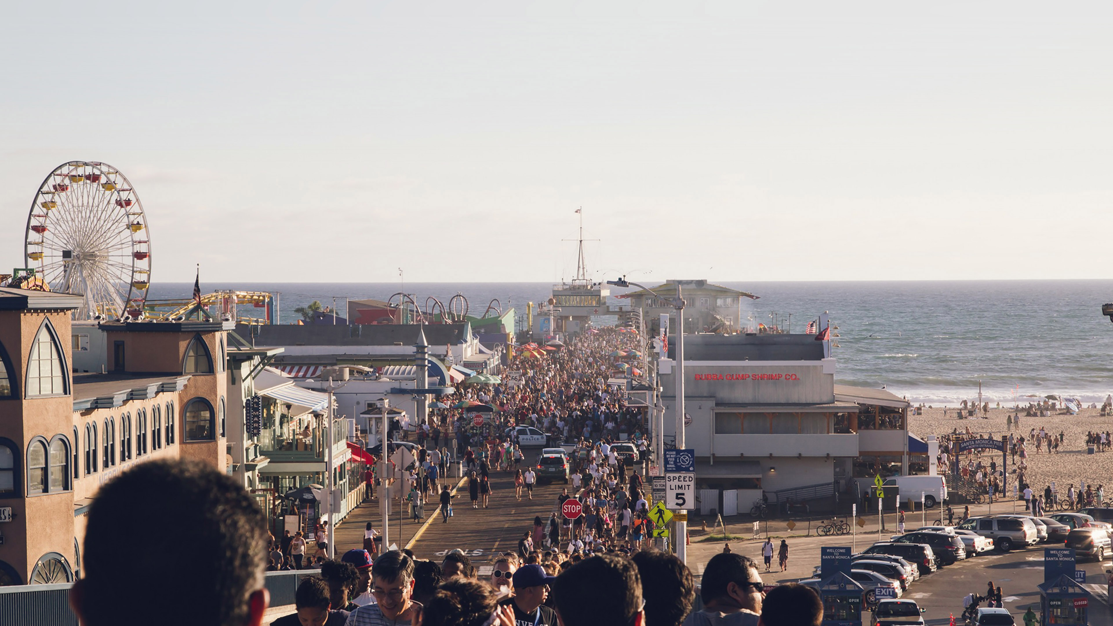 wallpaper for desktop, laptop. la beach sea nature