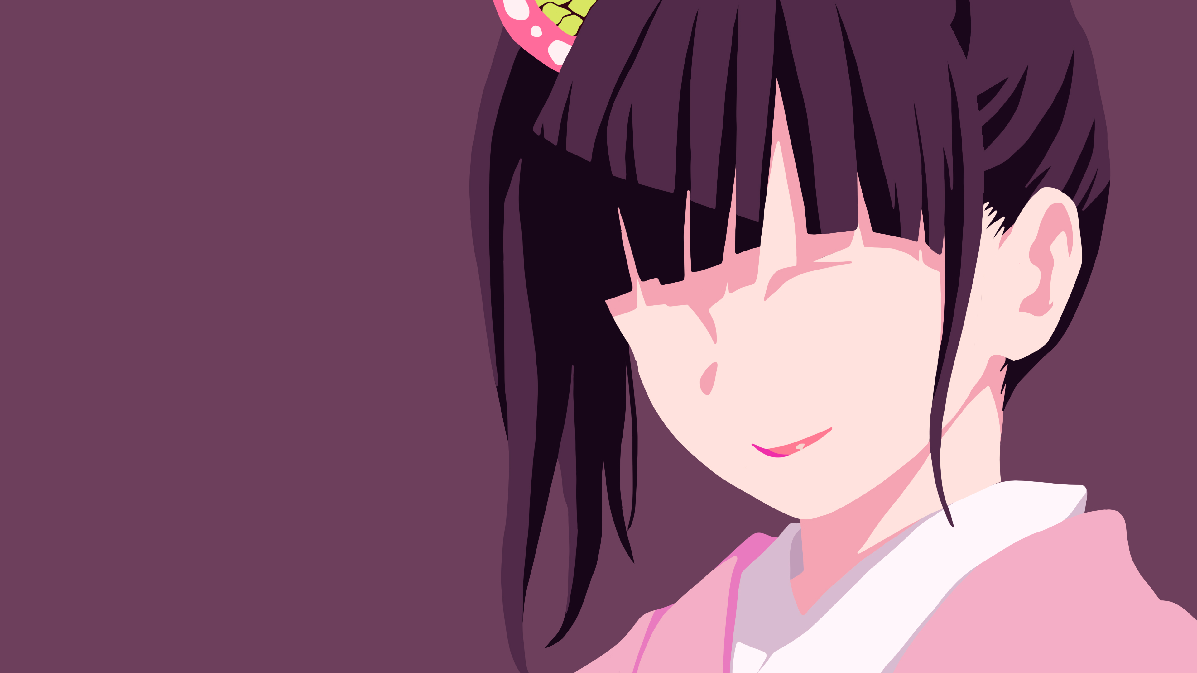 Demon Slayer Kimetsu no Yaiba Kanao Tsuyuri Kimetsu no Yaiba Minimalist 4K HD Demon Slayer Kimetsu no Yaiba Kimetsu Wallpaper