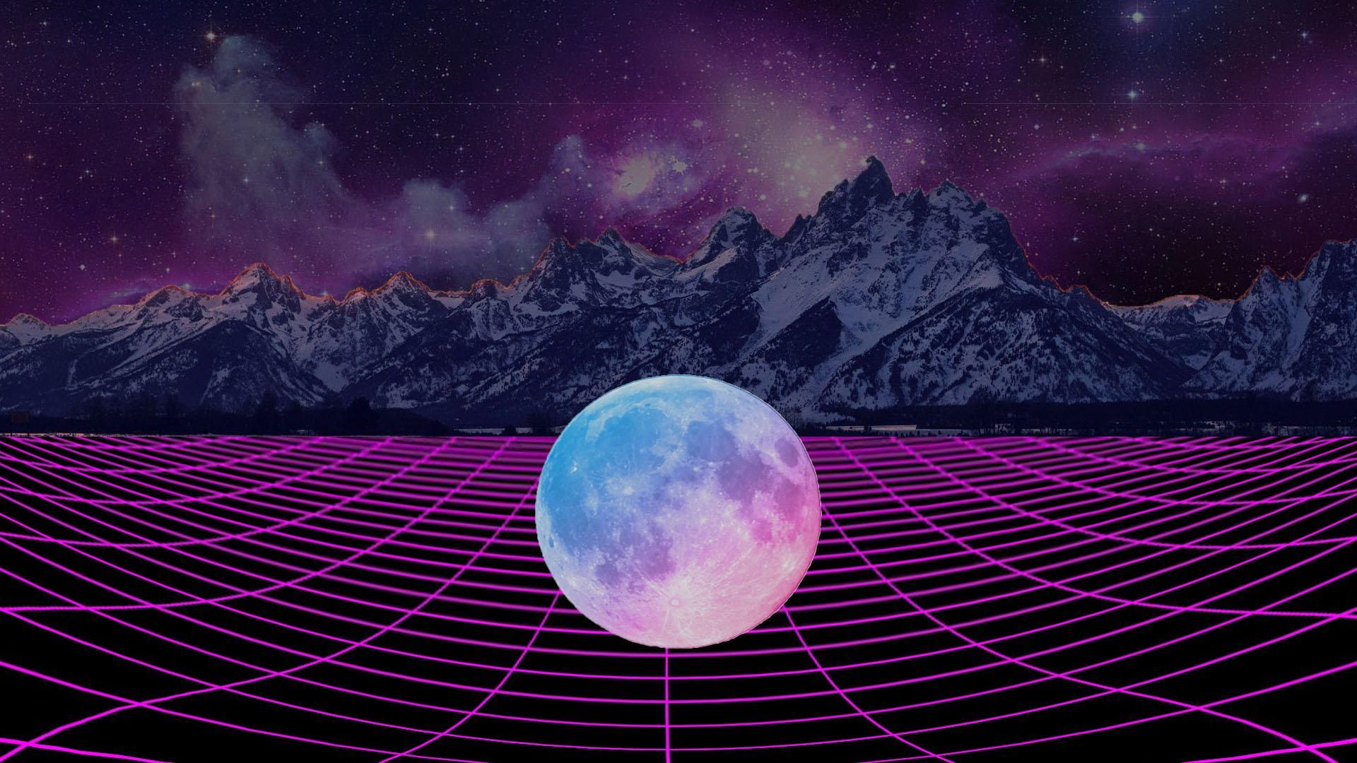 Reddit Retro wallpaper [1920x1080]. Retro wallpaper, Vaporwave wallpaper, Desktop wallpaper art
