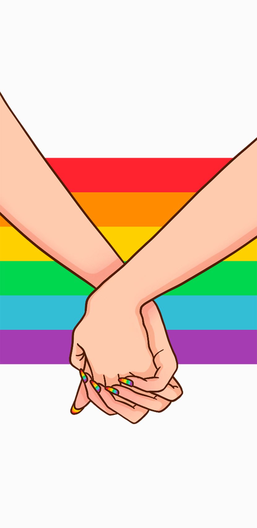 Free download GOCASE loves Pride [830x1706] for your Desktop, Mobile & Tablet. Explore Happy Pride Month Wallpaper. Pride Wallpaper, Pride Wallpaper, Southern Pride Wallpaper