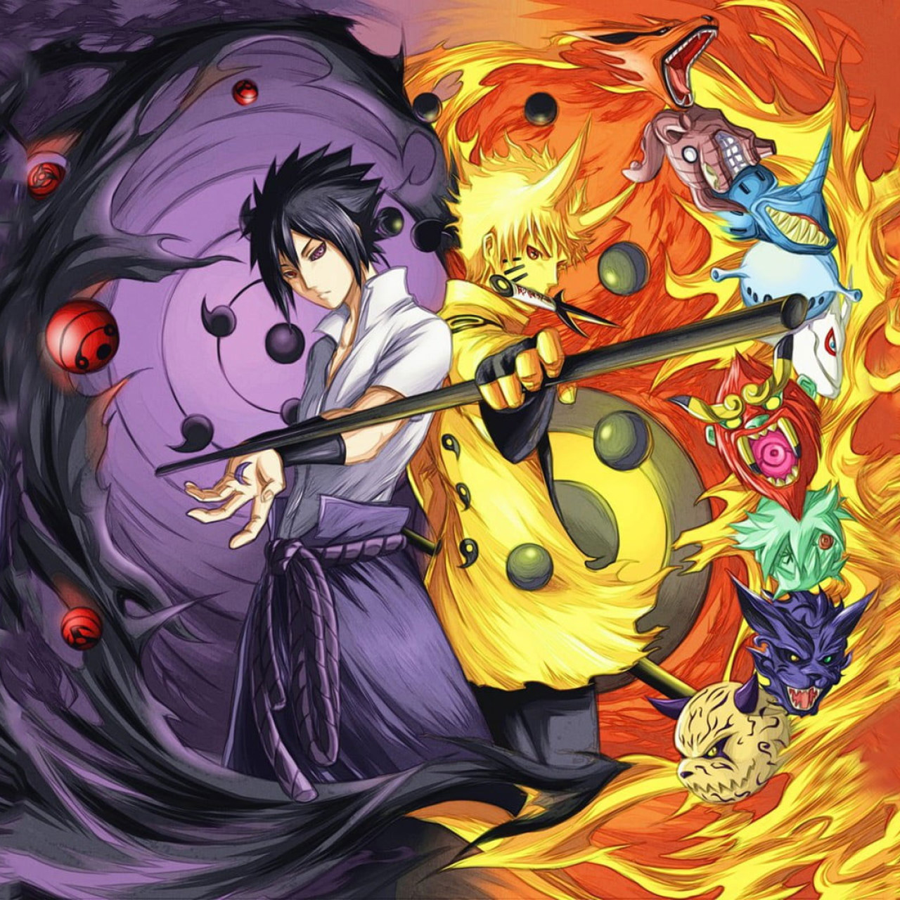 Wallpaper Naruto And Sasuke, Naruto Shippuuden • Wallpaper For You