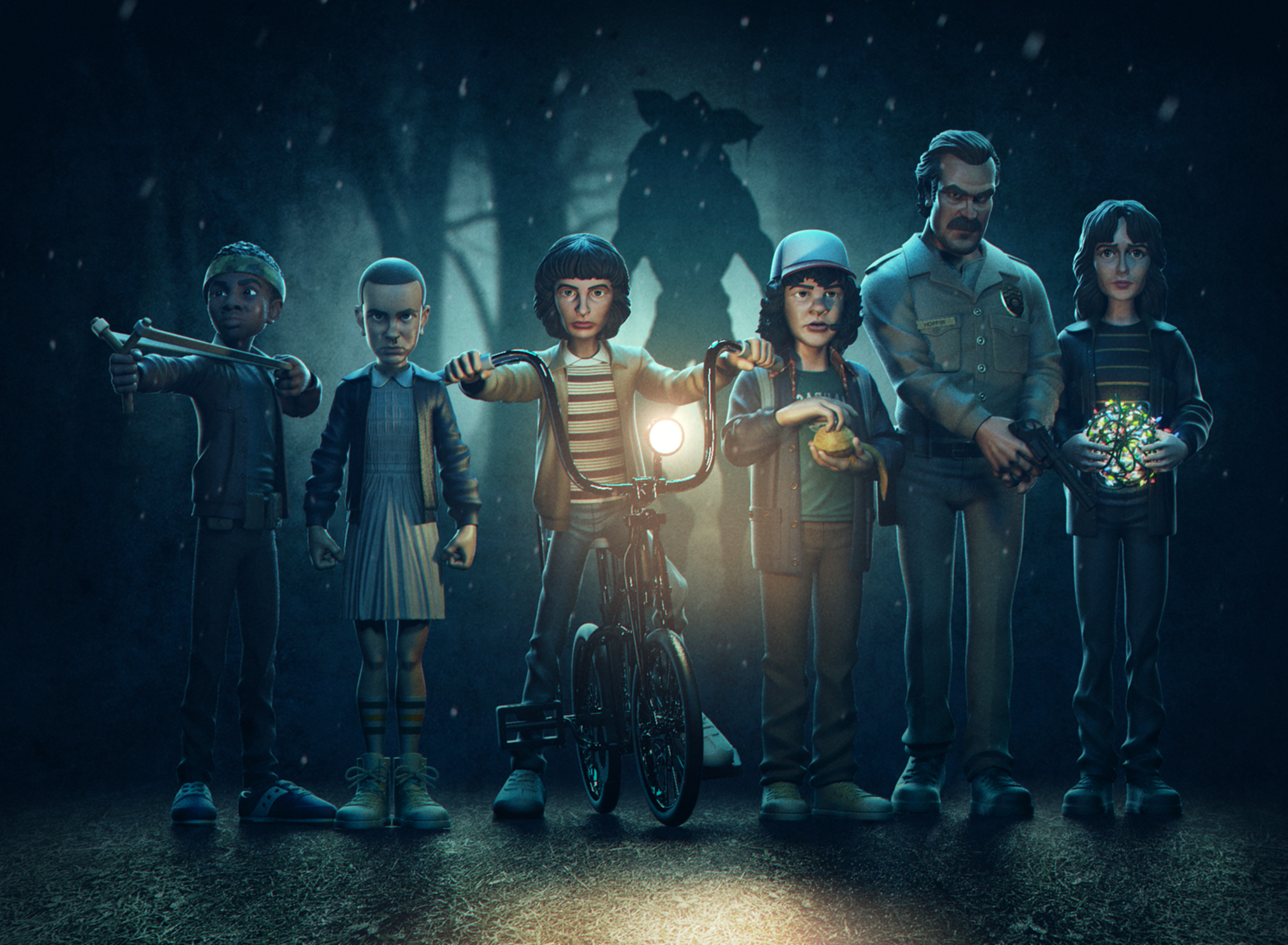 Stranger Things Season 4 Art, HD Tv Shows, 4k Wallpaper, Image, Background, Photo and Picture