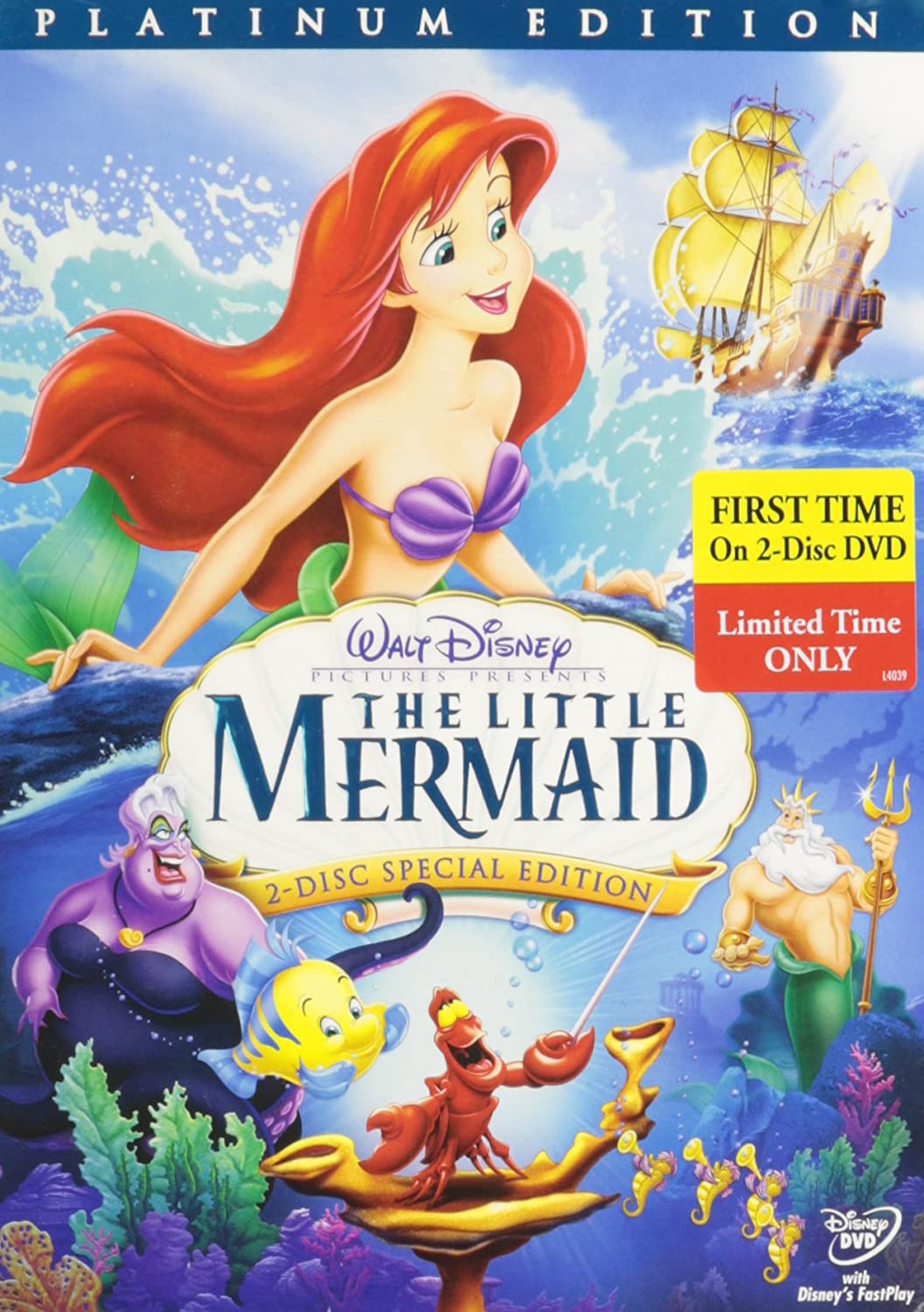 The Little Mermaid (Two Disc Platinum Edition), Christopher Daniel Barnes, Jodi Benson, Pat Carroll, Paddi Edwards Rene Auberjonois: Movies & TV