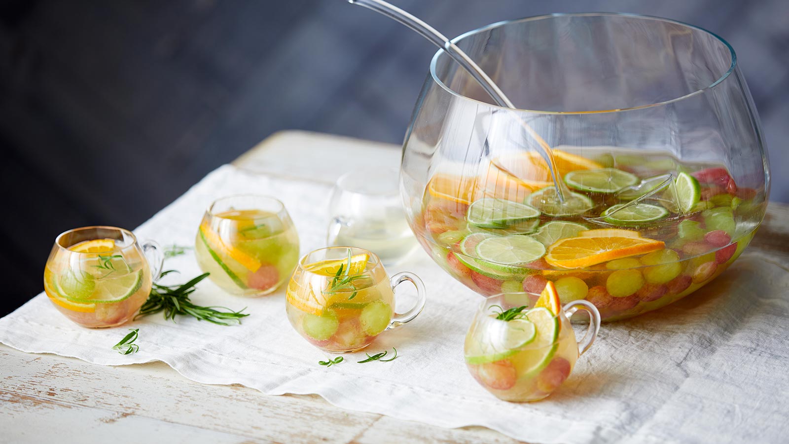 White Sangria Punch. Recipe. The Fresh Market
