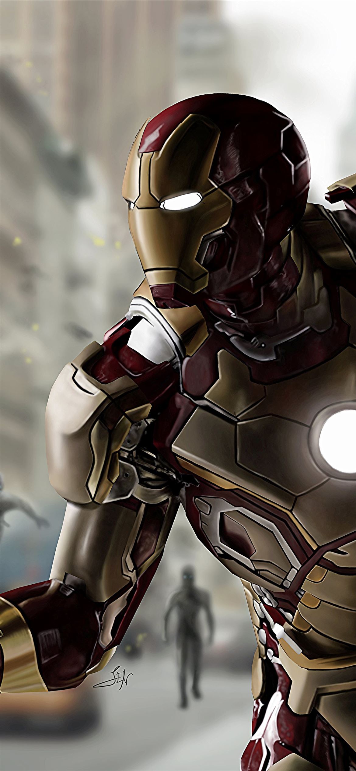 Iron Man iPhone 12 Pro Wallpapers Wallpaper Cave