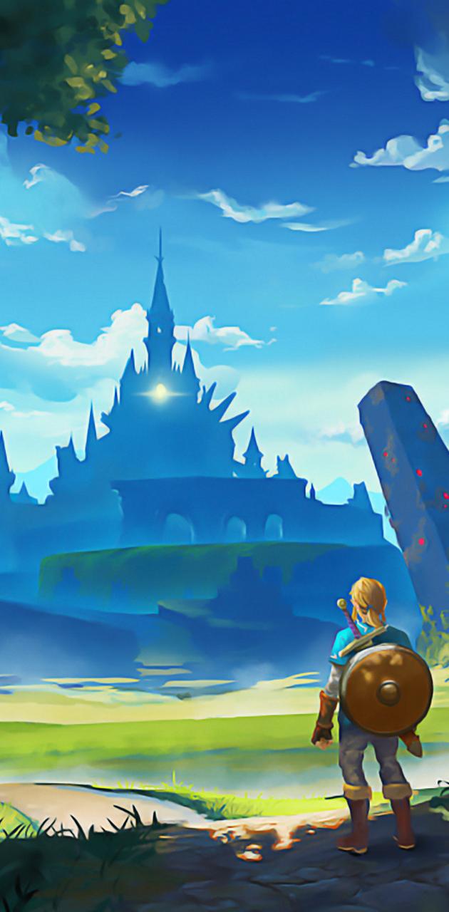 Breath Hyrule castle wallpaper