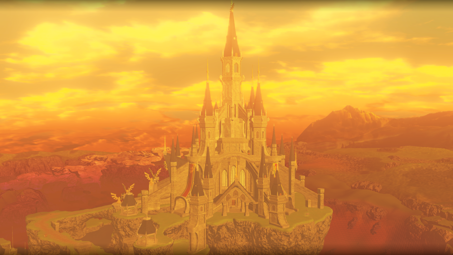 Hyrule Castle Background