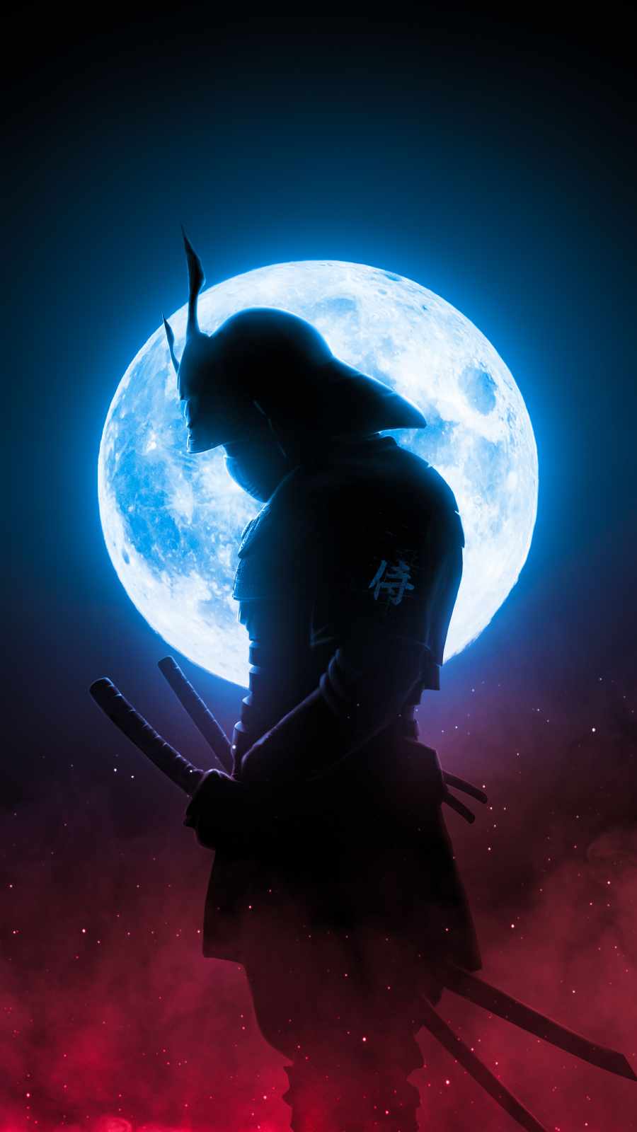 Moon Samurai IPhone Wallpaper Wallpaper, iPhone Wallpaper