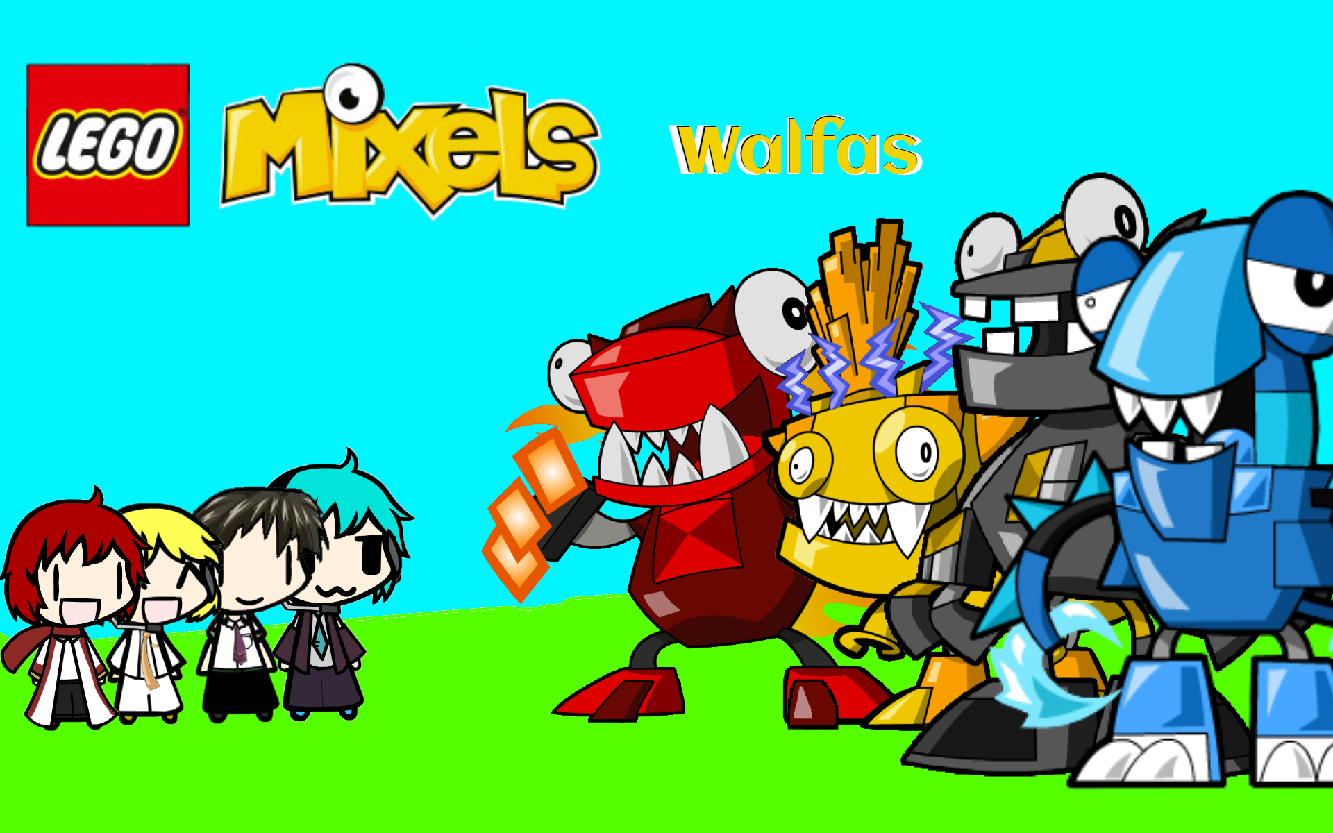 WallPaper Lego Mixels Walfas