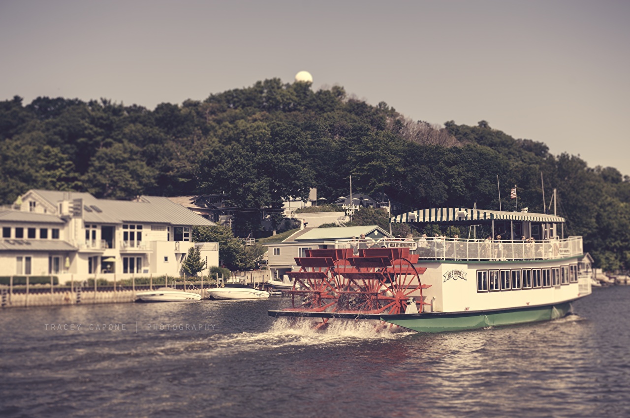 Picture USA Mississippi Riverboat river Cities