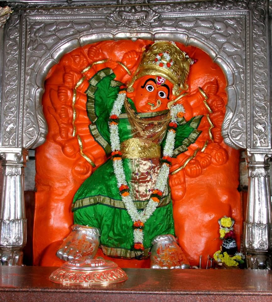 Maa Saptshrungi.from Maharashtra. Colorful rangoli designs, Banner background image, Lakshmi image