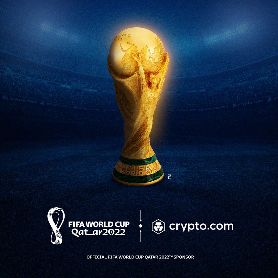Crypto.com is the official sponsor of the FIFA World Cup Qatar 2022