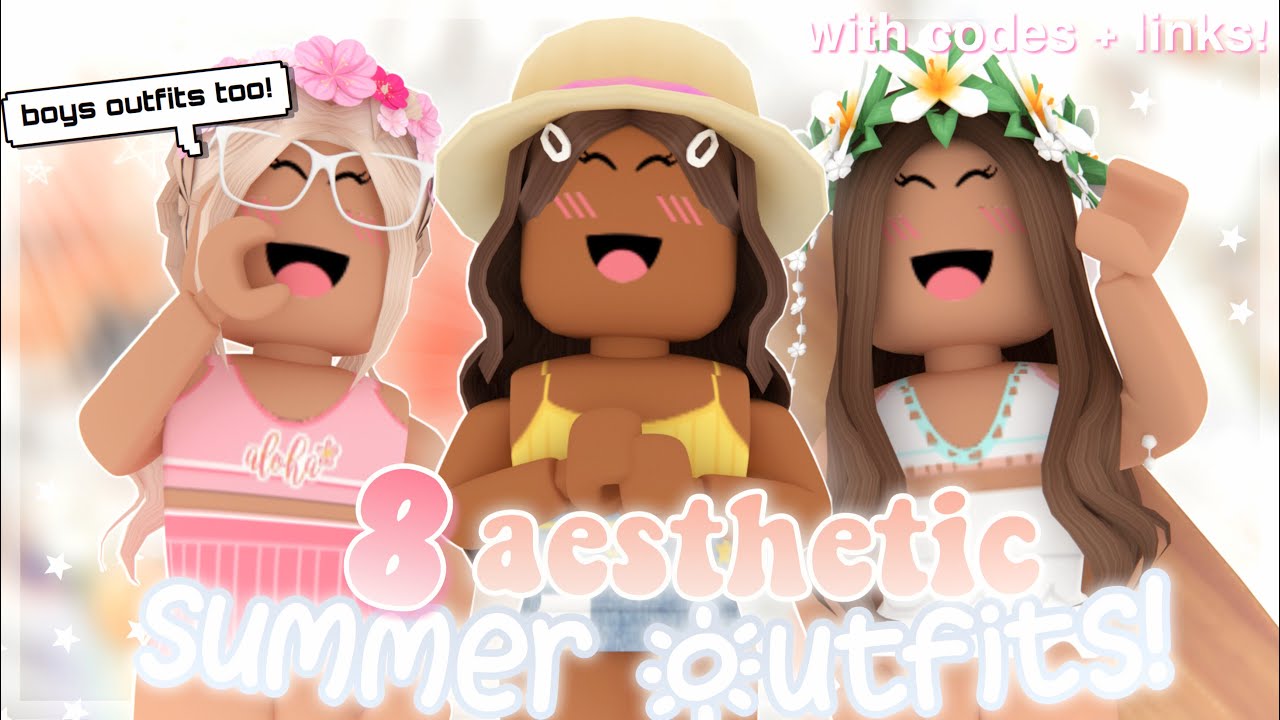 Aesthetic Roblox Tropical Summer Accessories! *WITH CODES + LINKS*
