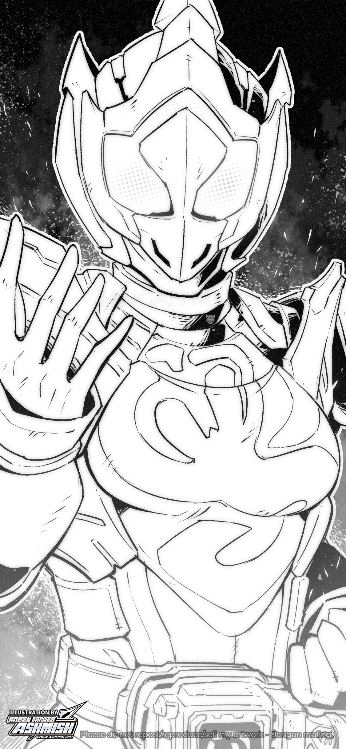 Artwork Kamen Rider Jeanne