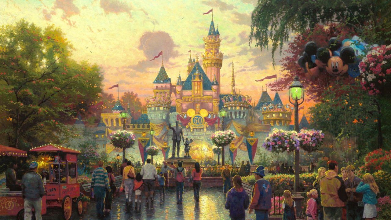Thomas Kinkade Disneyland