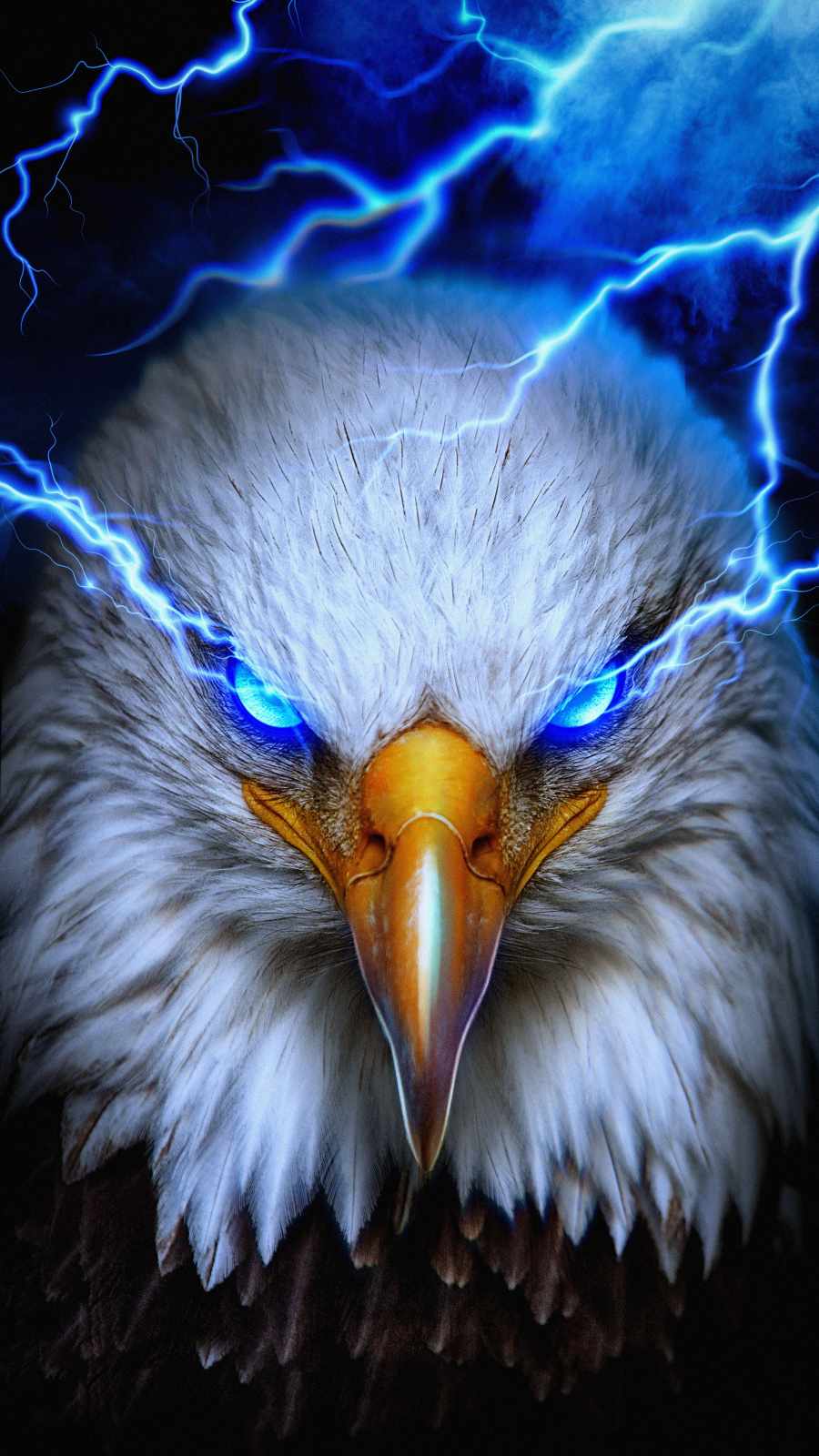 Neon Eagle IPhone Wallpaper Wallpaper, iPhone Wallpaper