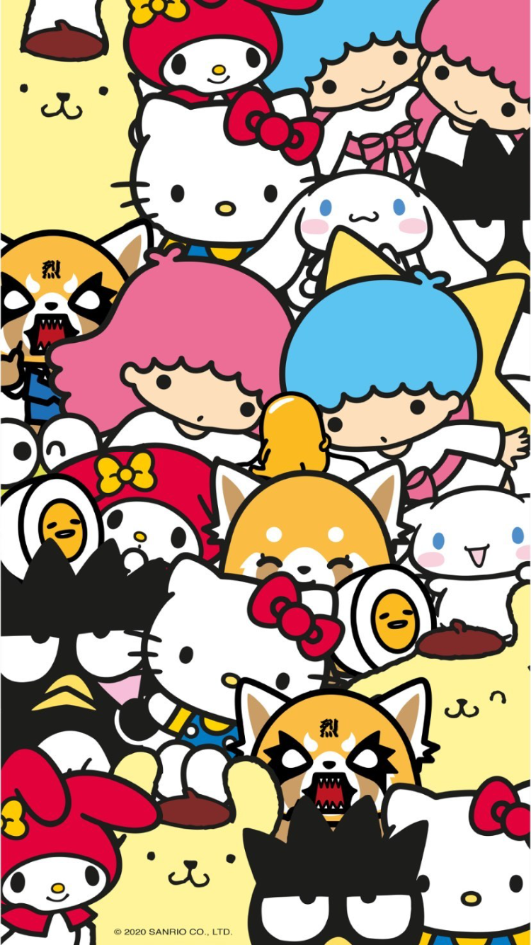 Sanrio Wallpaper. Sanrio wallpaper, Hello kitty iphone wallpaper, Hello kitty background