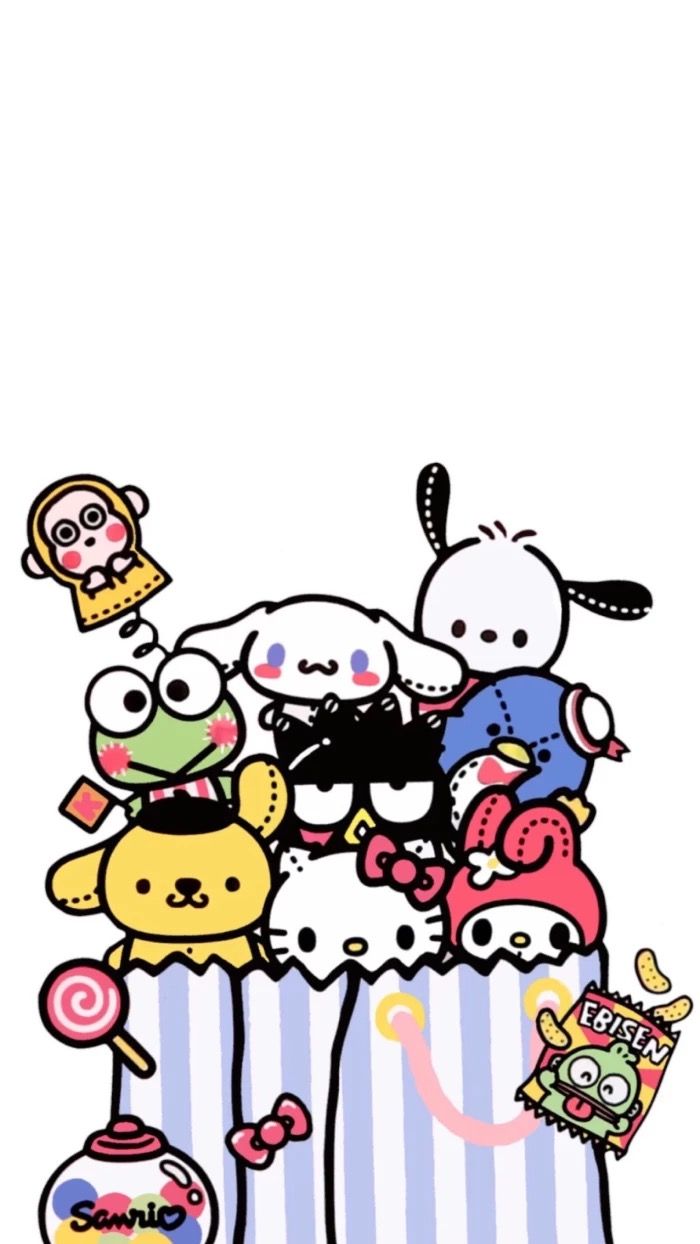 Hello Kitty Characters Wallpapers - Wallpaper Cave