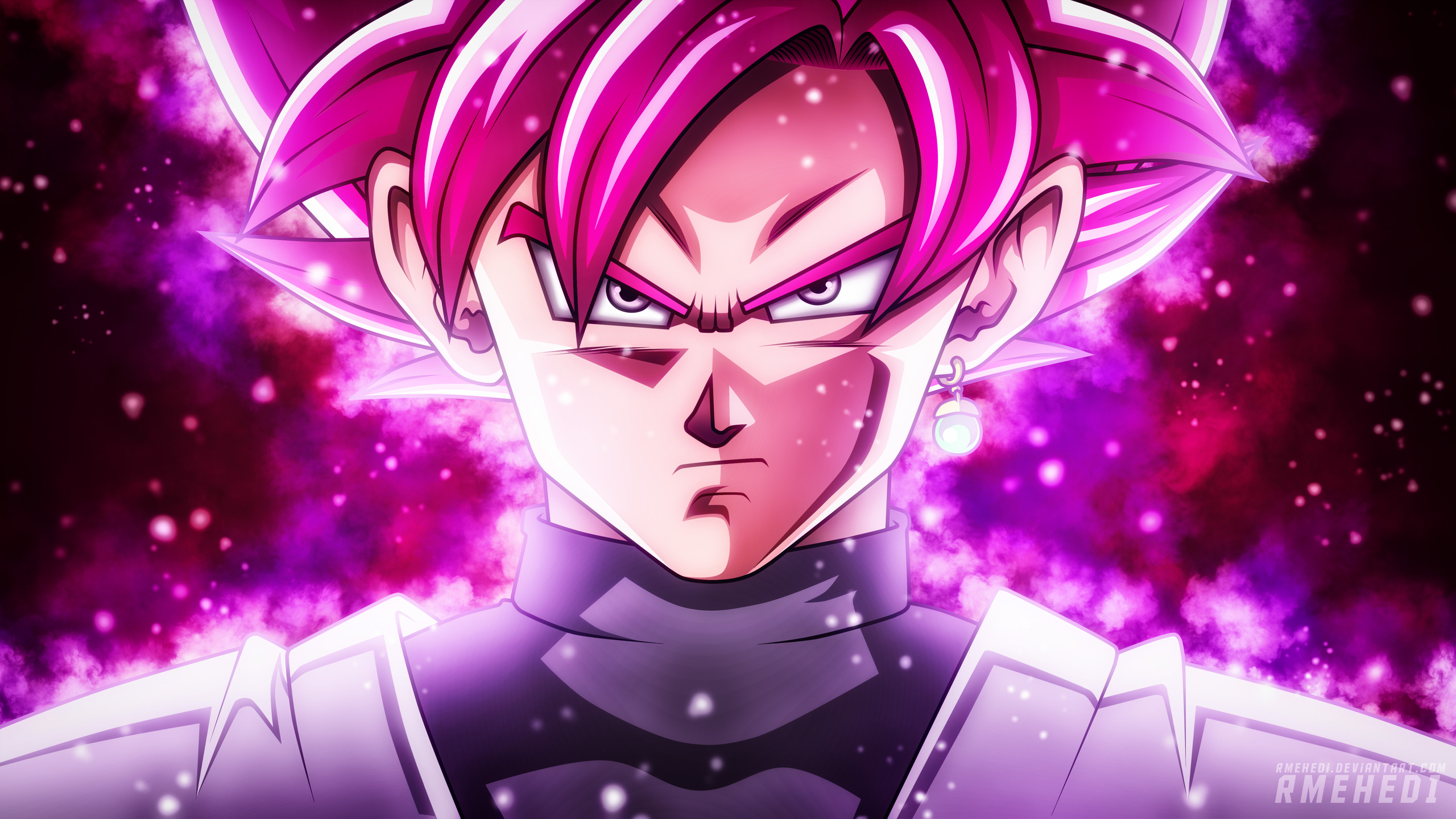 Super Saiyan Rose Bg 5k 1440P Resolution HD 4k Wallpaper, Image, Background, Photo and Picture