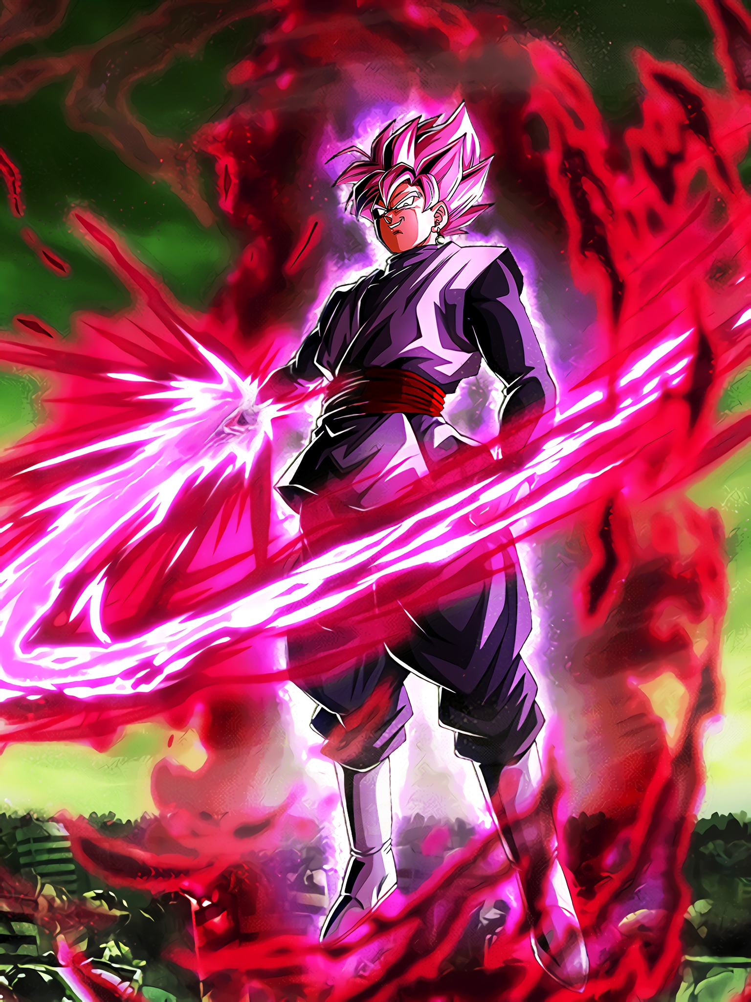 Proof of Power to Judge All of Creation Goku Black Super Saiyan Rose Art (Dragon Ball Z Dokkan Battle)