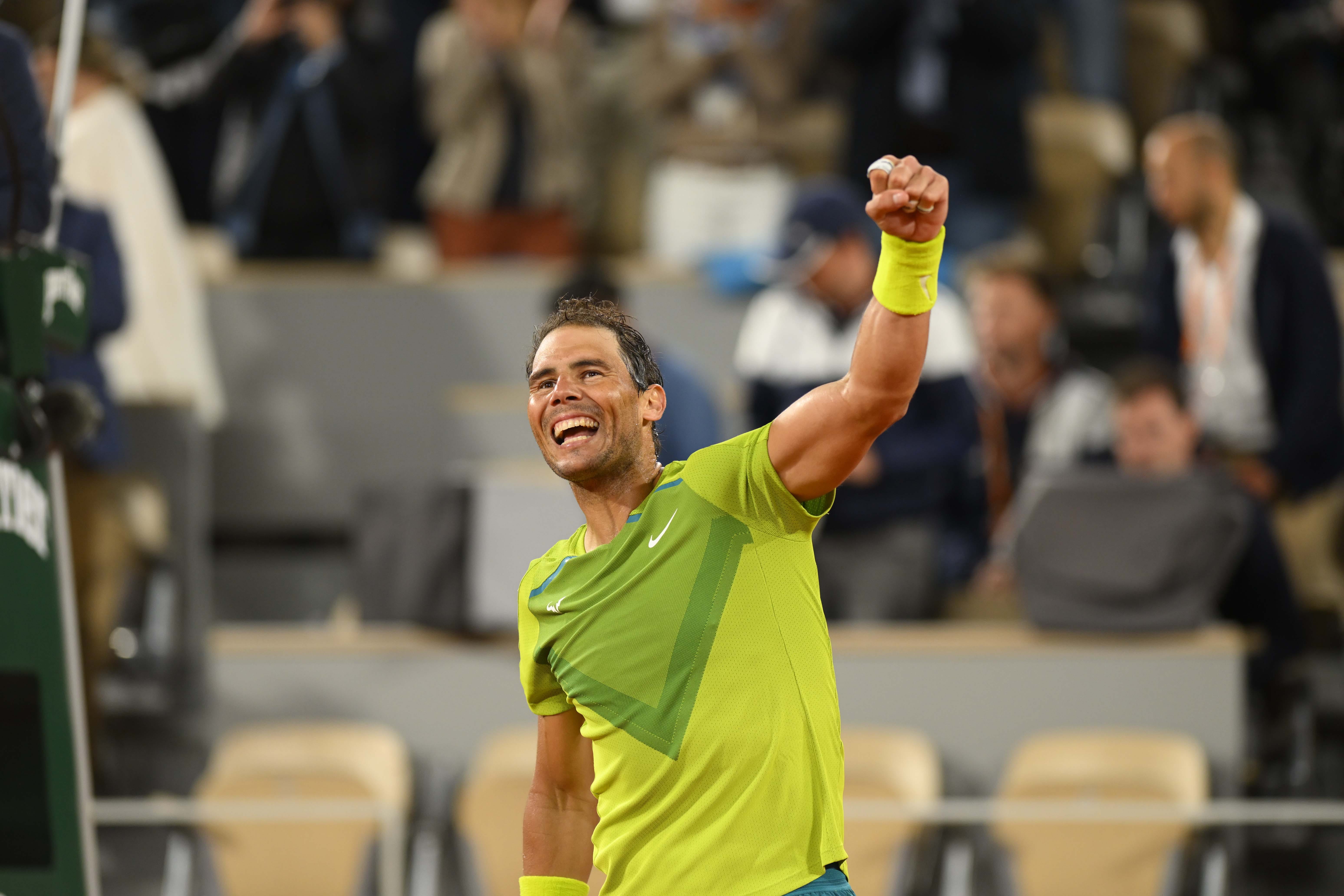 Nadal dashes home hopes for 300th Slam match win