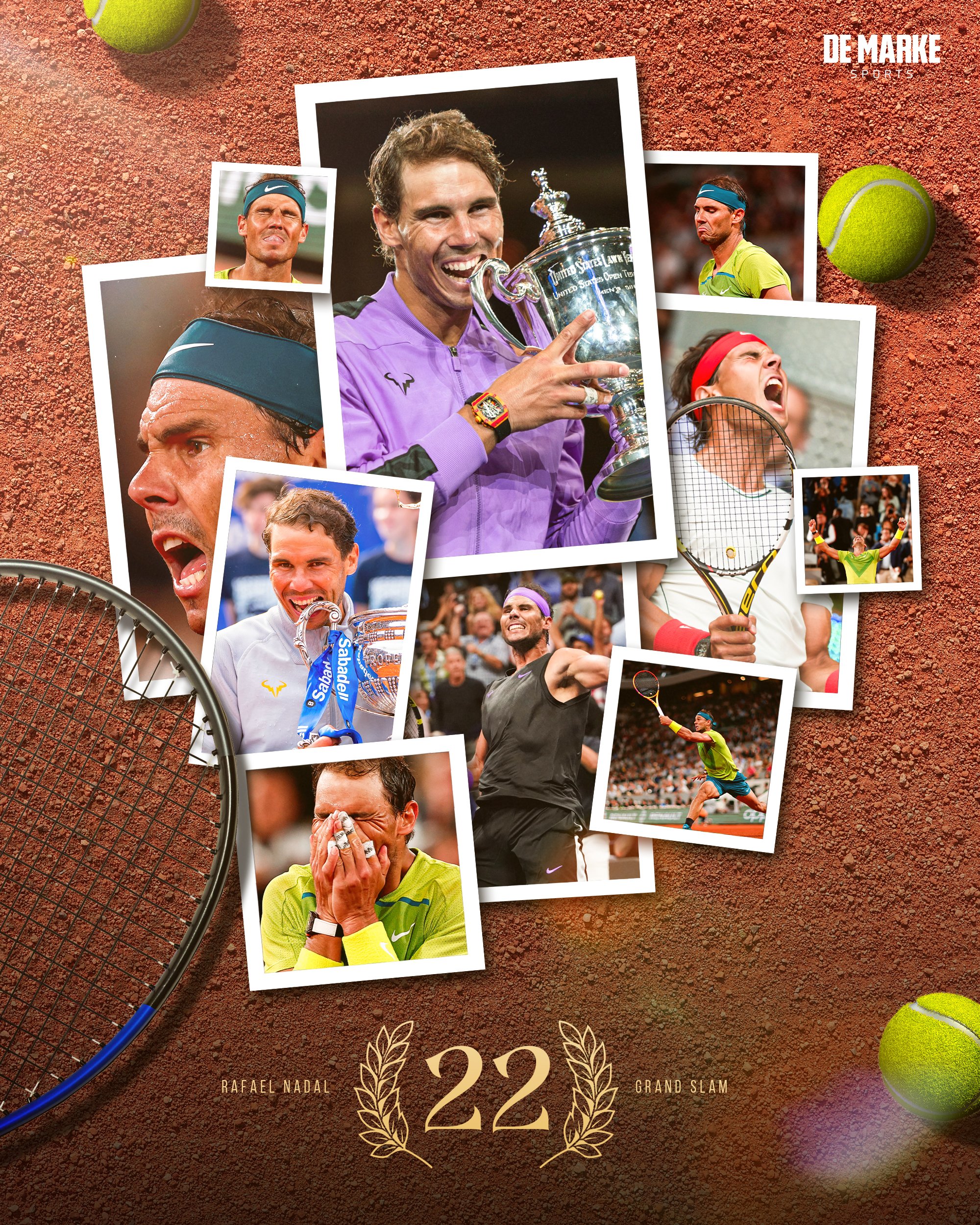 Rafael Nadal Roland Garros 2022 Champion wallpapers
