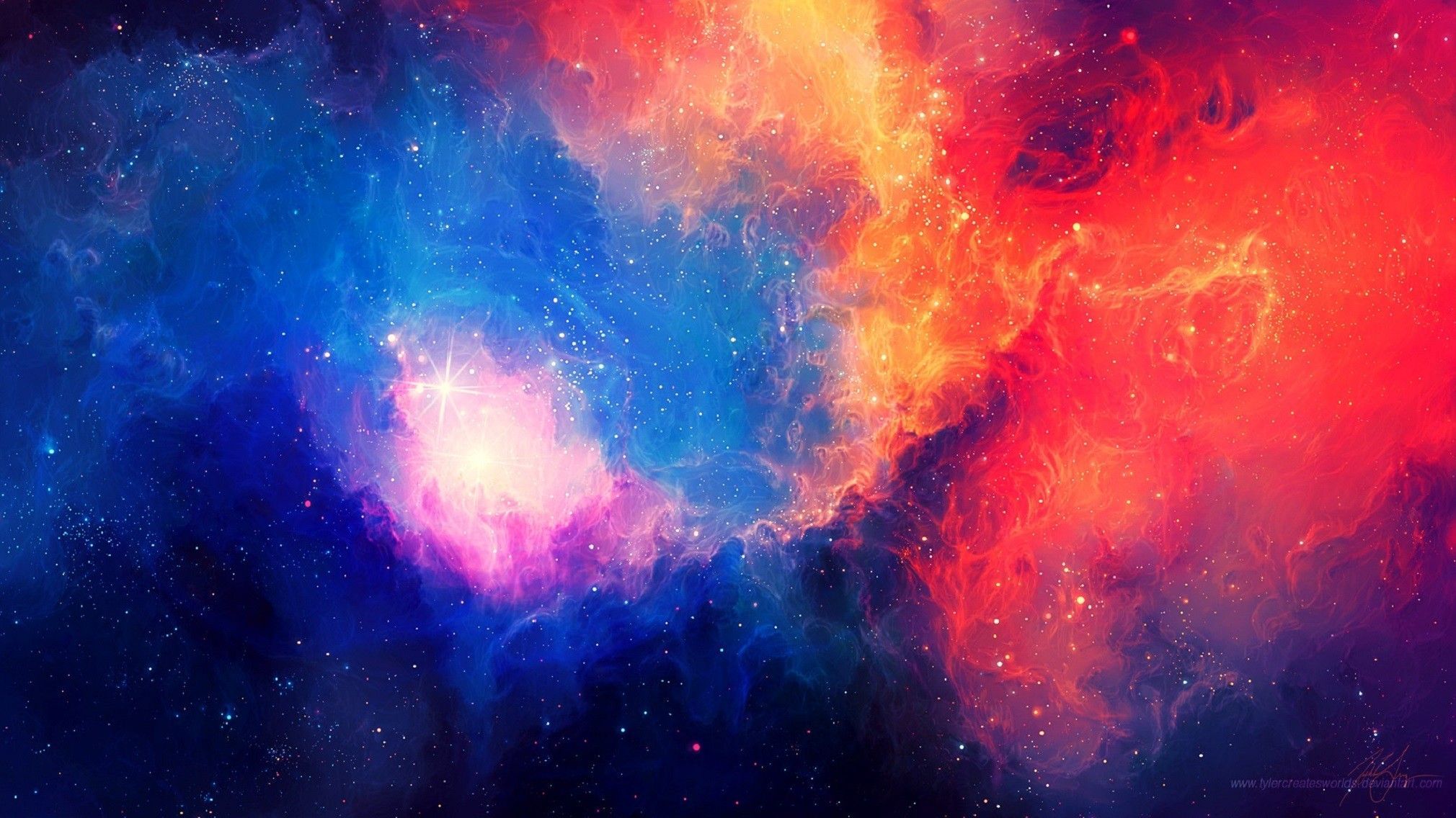 Colorful Universe Wallpaper Free Colorful Universe Background