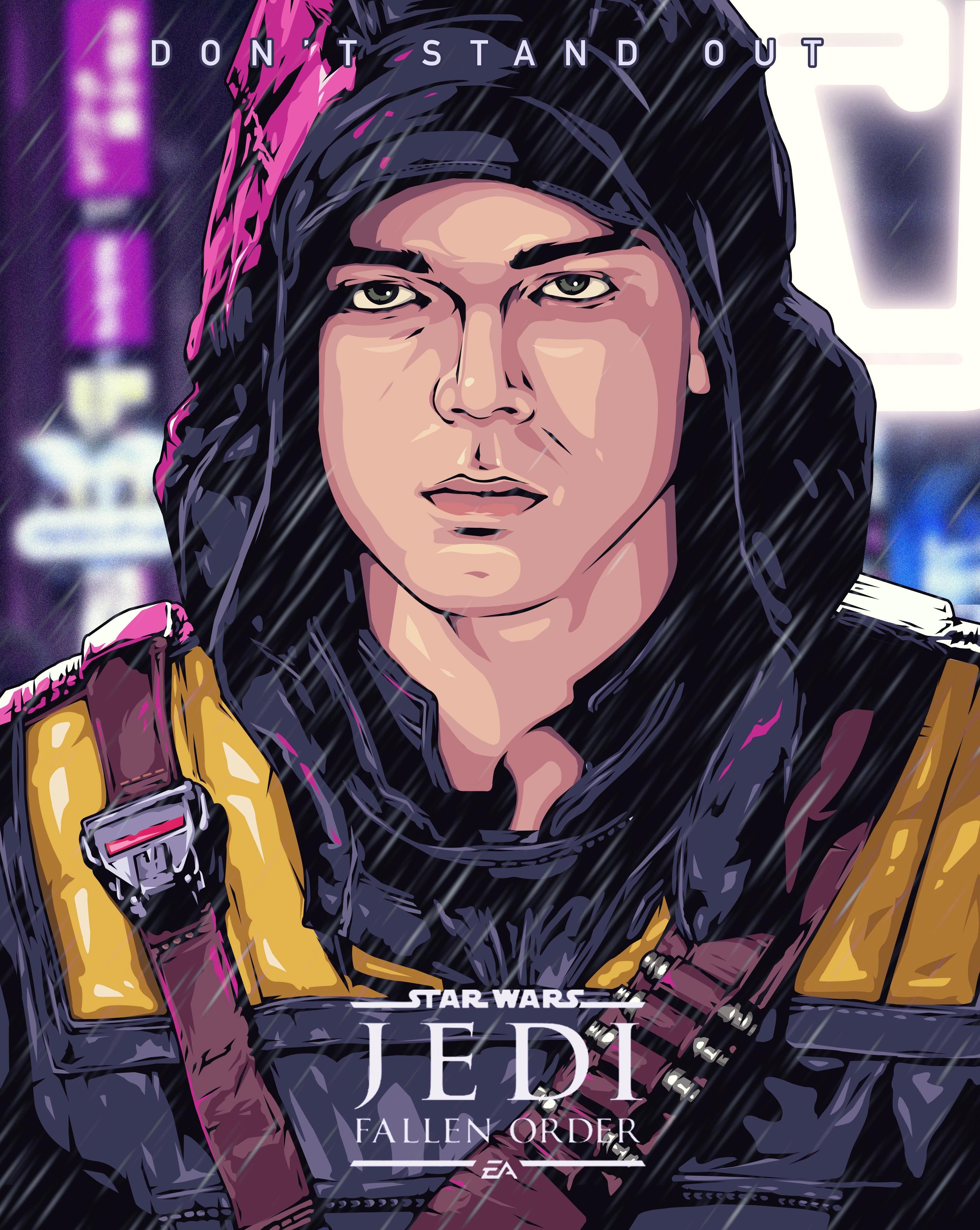 Some new art. Cal Kestis from Jedi: Fallen Order! /2MwziAr. Star wars picture, Star wars jedi, Star wars fallen order