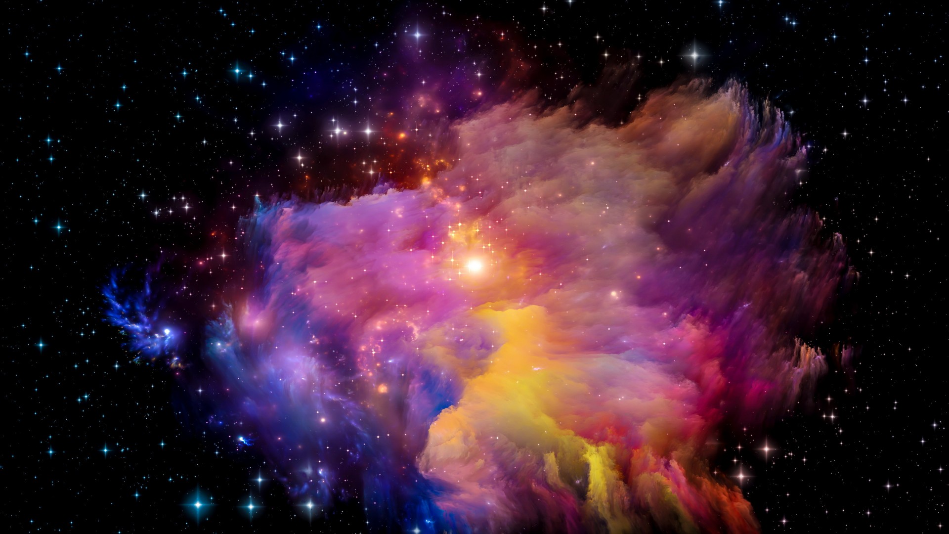 Free download Colorful space stars astral Universe abstract background [1920x1080] for your Desktop, Mobile & Tablet. Explore Colorful Star Wallpaper. Colorful Wallpaper, Cool Colorful Wallpaper Background, Colorful Space Wallpaper