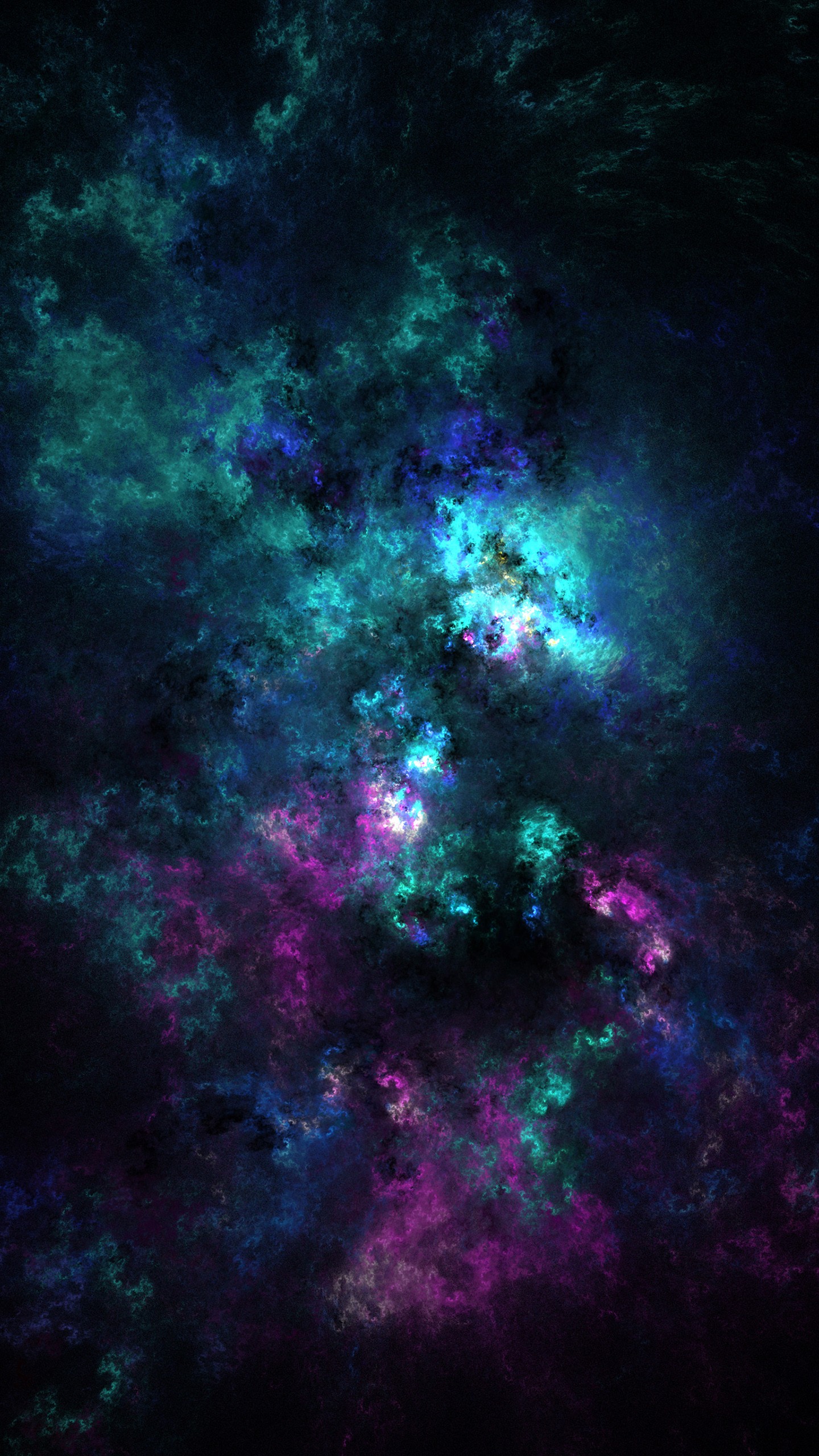 Colorful Space Abstract Wallpaper