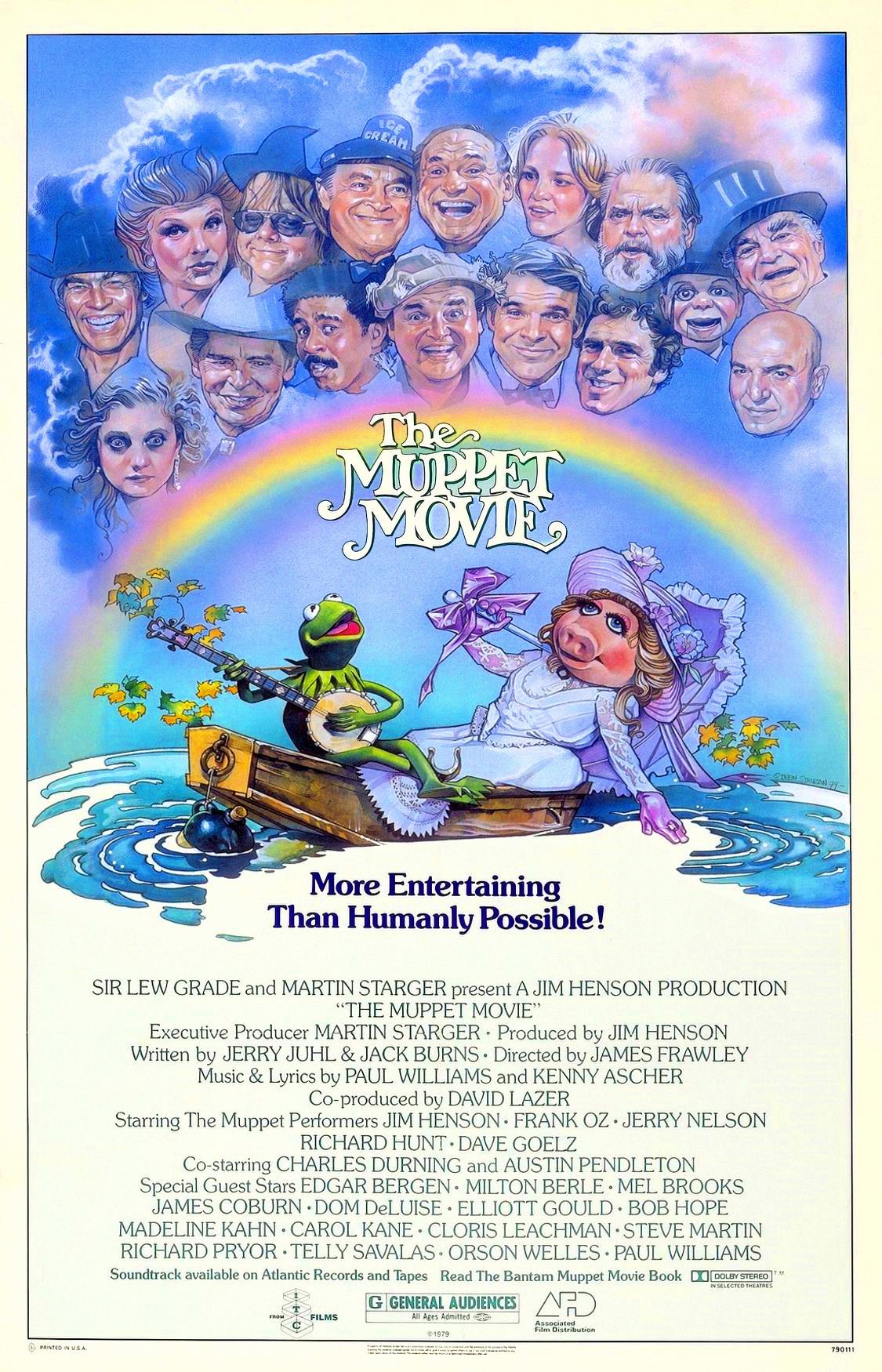 Poster from The Muppet Movie. The muppet movie, Muppets, Best movie posters