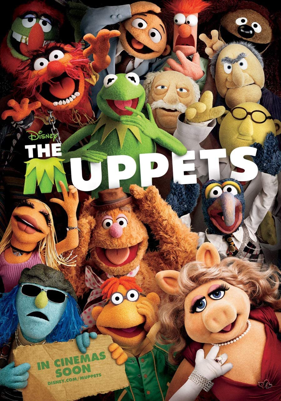 THE MUPPETS MOVIE POSTER 2 Sided ORIGINAL Version B 27x40 JASON SEGEL AMY ADAMS: Prints: Posters & Prints