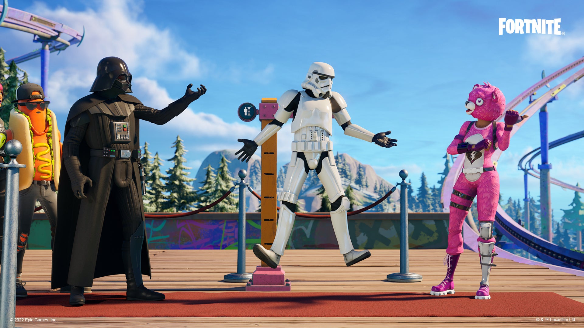 Fortnite Chapter 3 Season 3: Vibin' Features Darth Vader, Indiana Jones, Rideable Wolves, and More