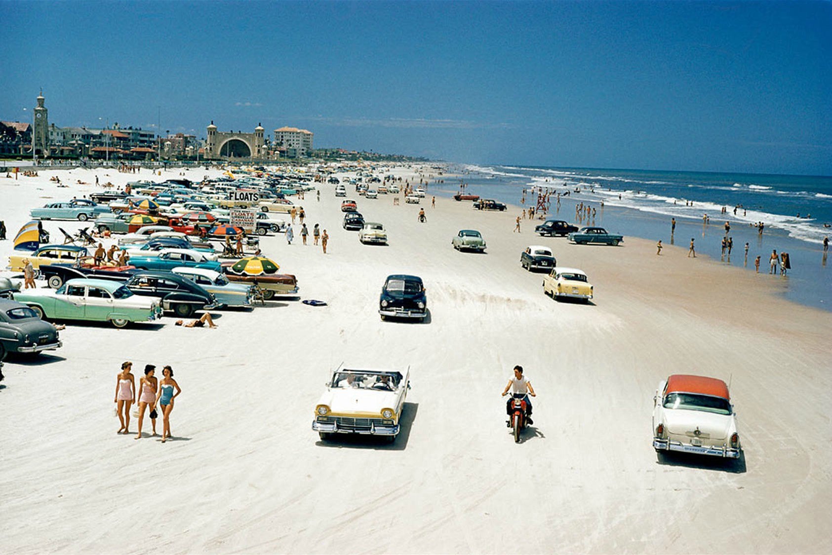 Daytona Beach 1957 (xpost From R Pics)
