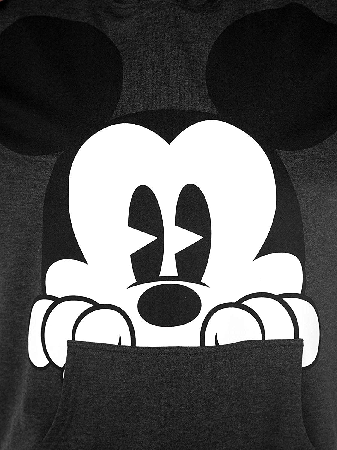 Disney Hoodie Mickey Mouse Peeking Pullover Sweatshirt Plus Size, Clothing, Shoes & Jewelry