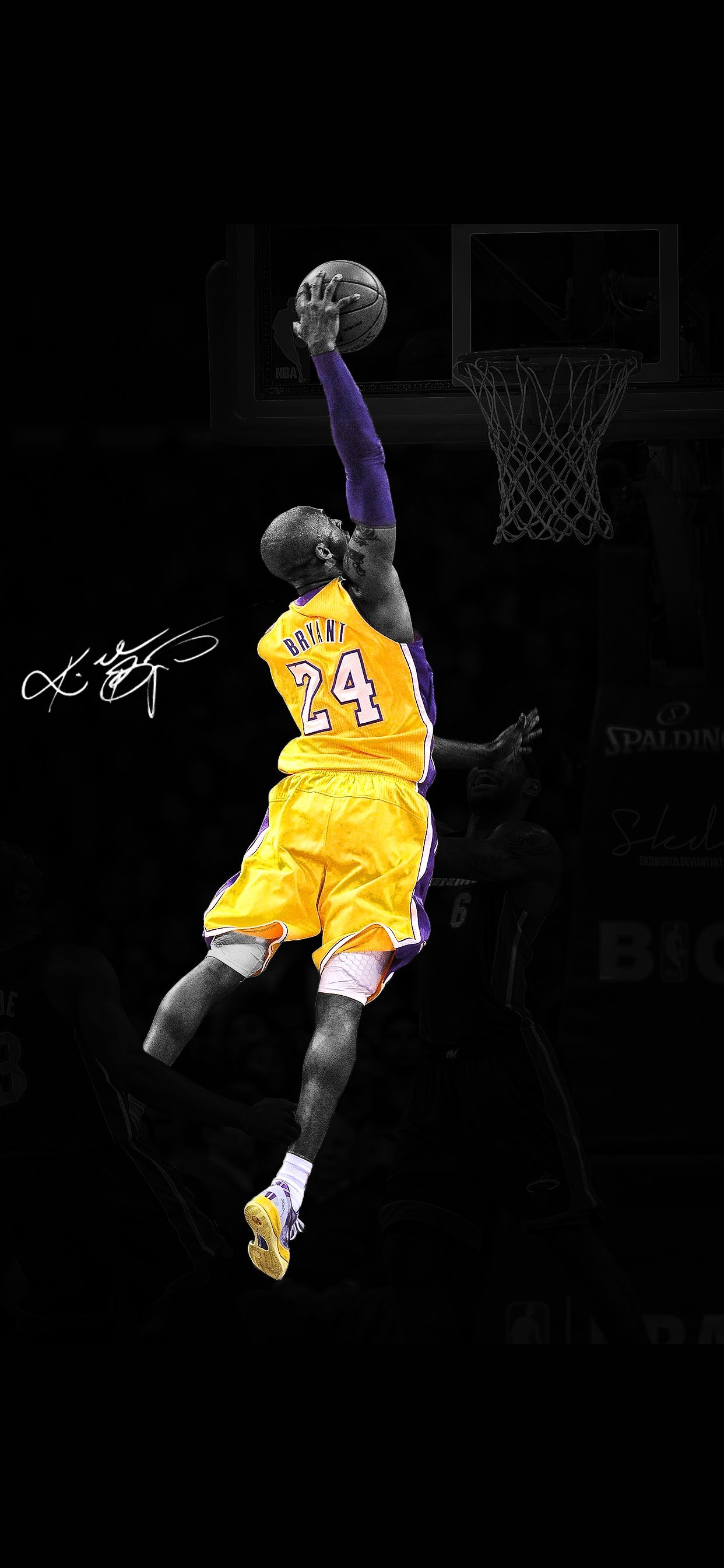 Download NBA iPhone Kobe Bryant The Return Lakers Wallpaper  Wallpaperscom