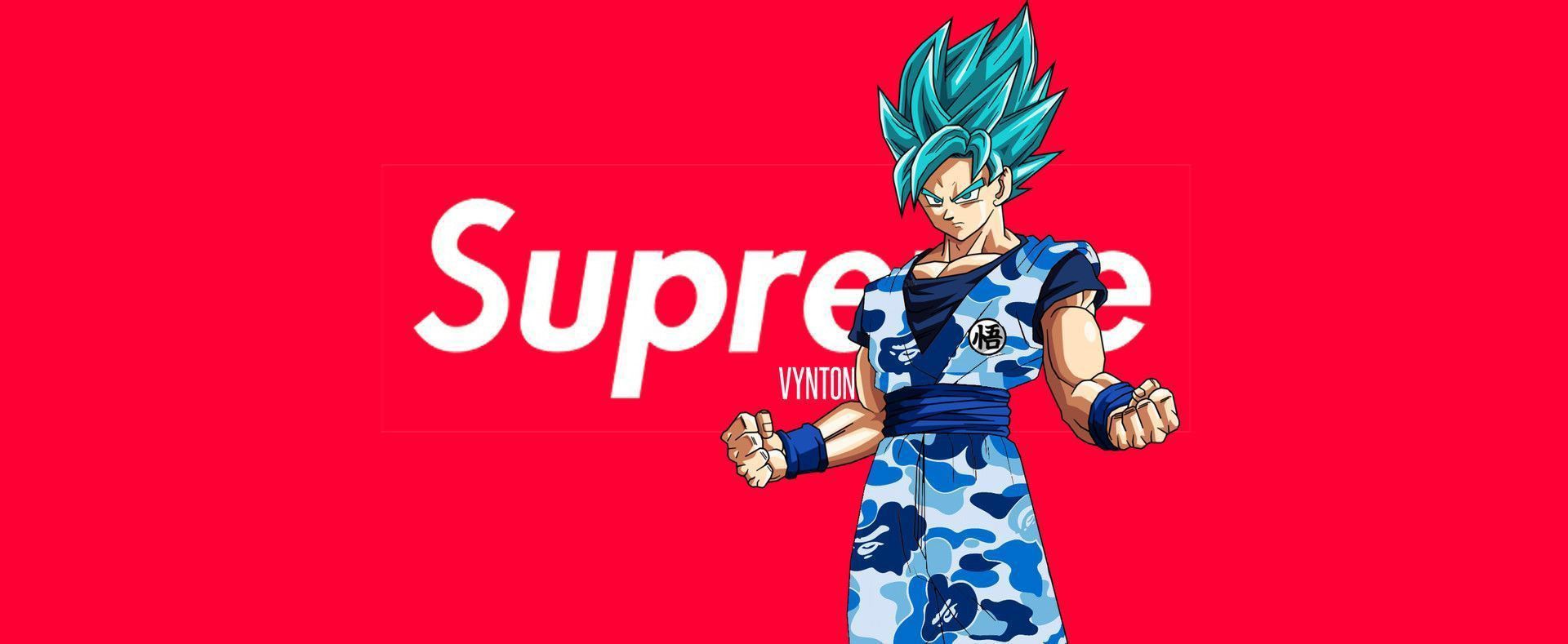 Supreme Drip Goku Meme