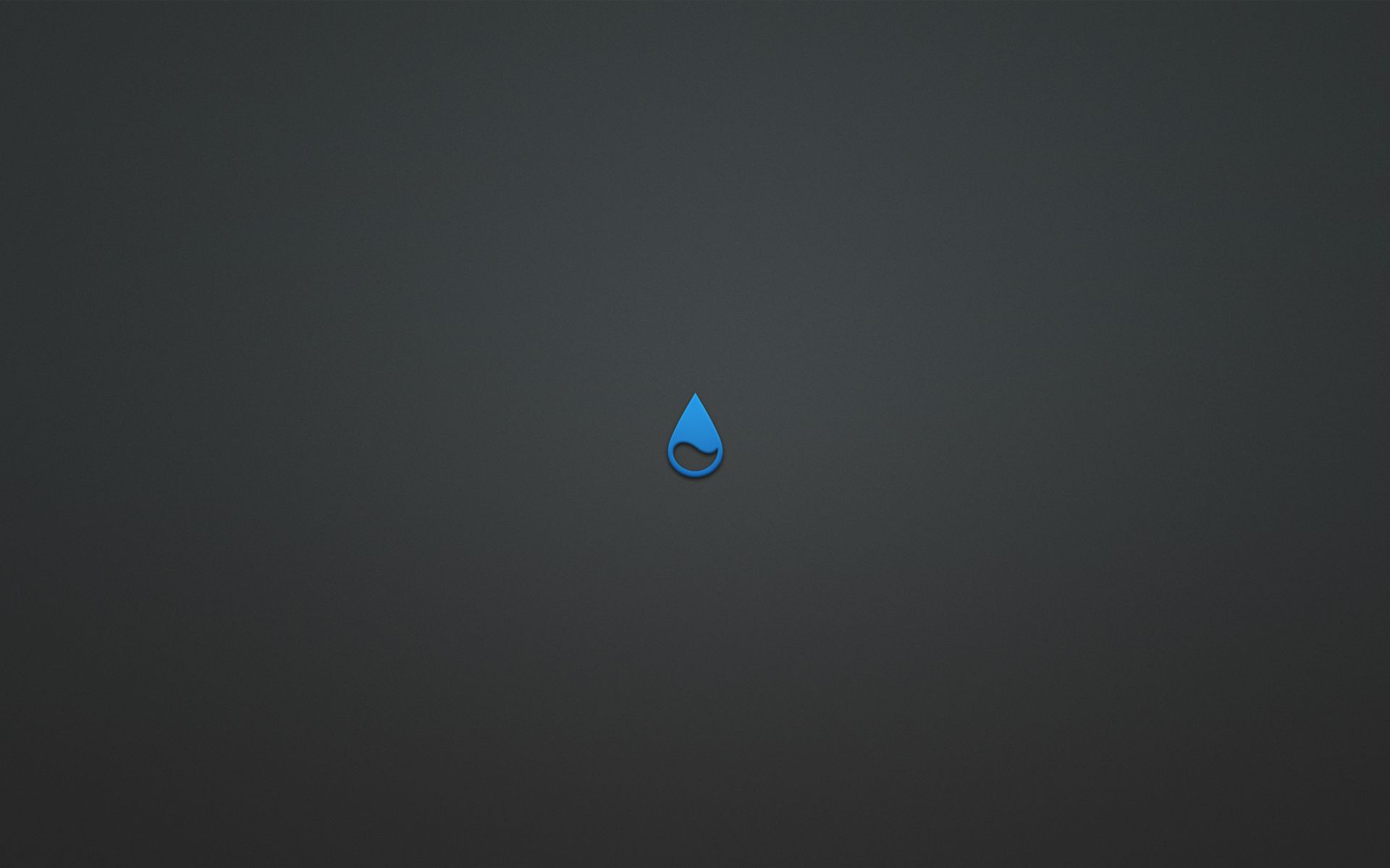 Minimalist Grey Blue Wallpaper